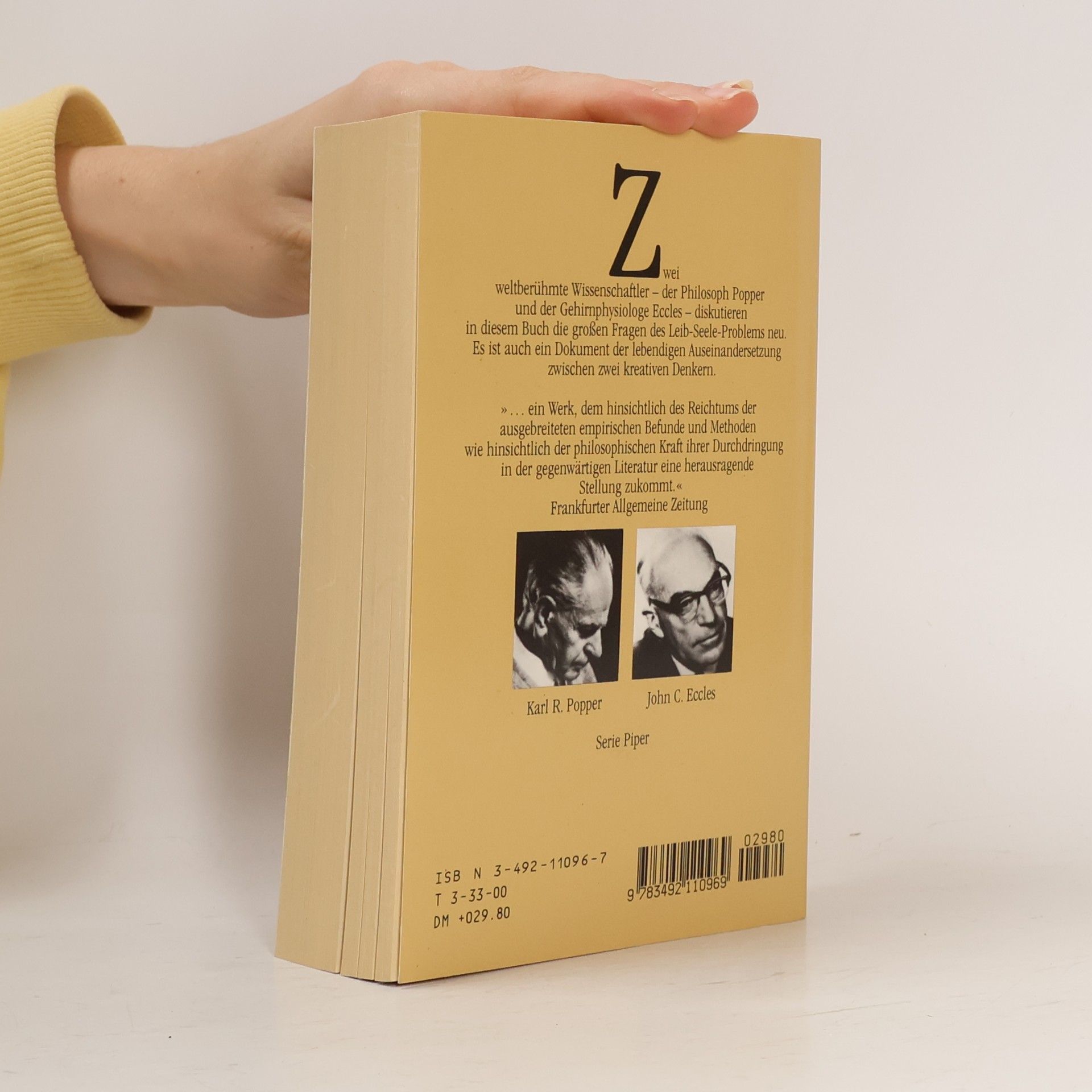Karl Popper Das Ich und sein Gehirn
