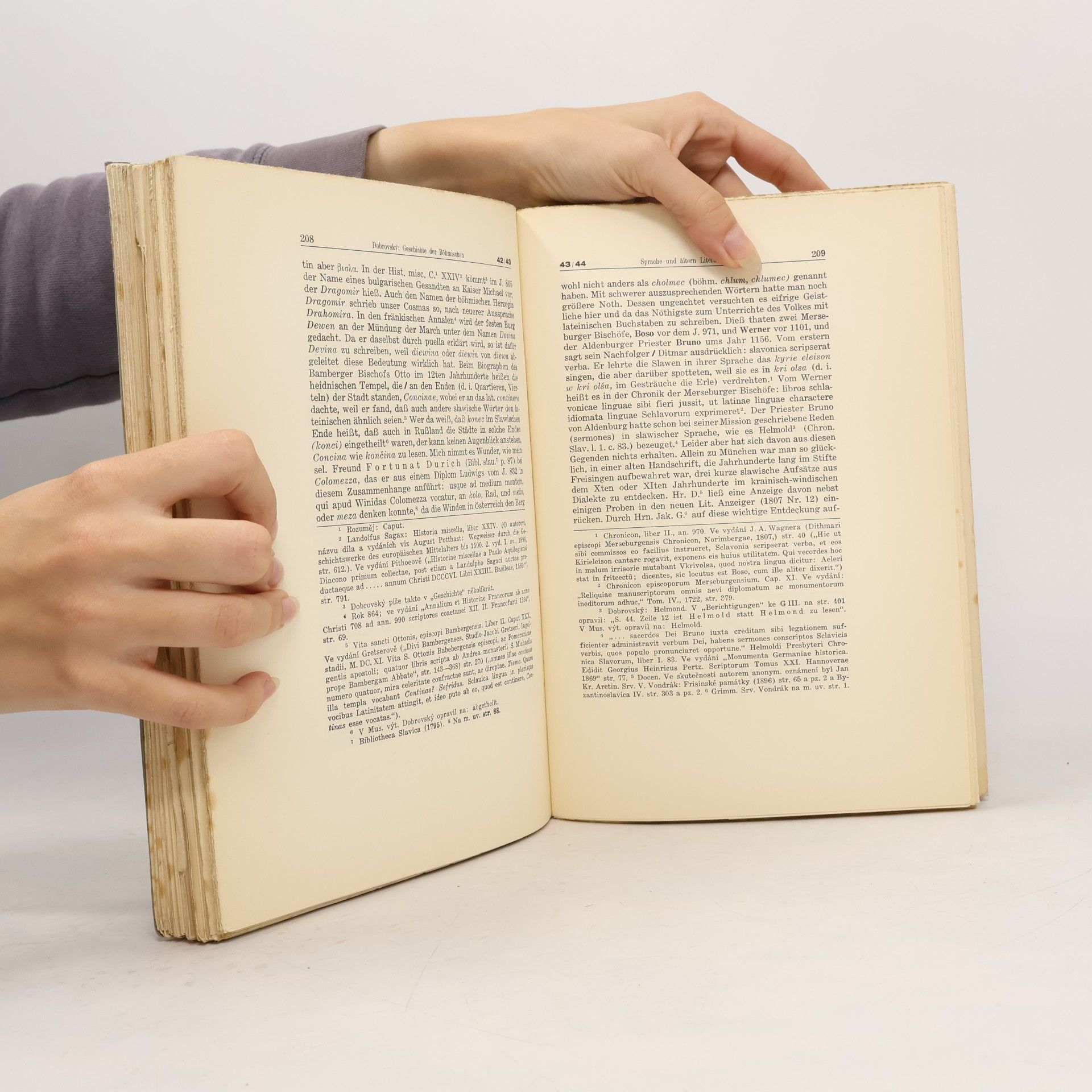 Josef Dobrovský Dějiny české řeči a literatury VII.