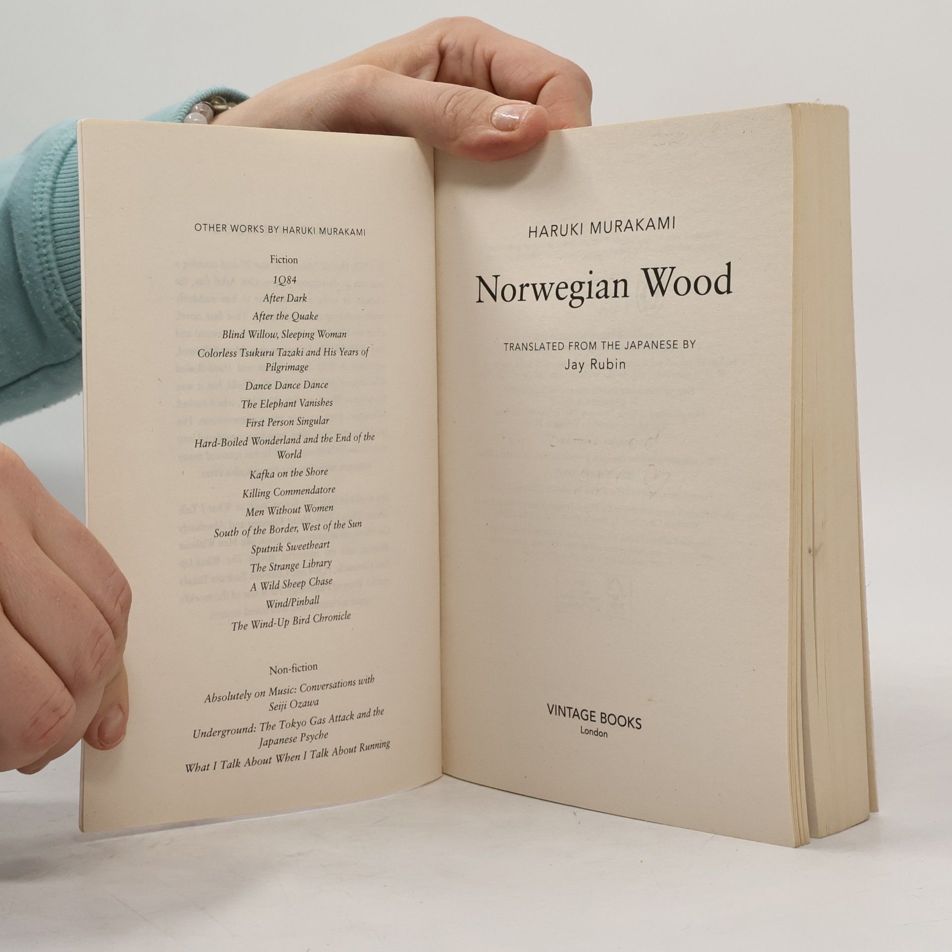 Haruki Murakami Norwegian Wood