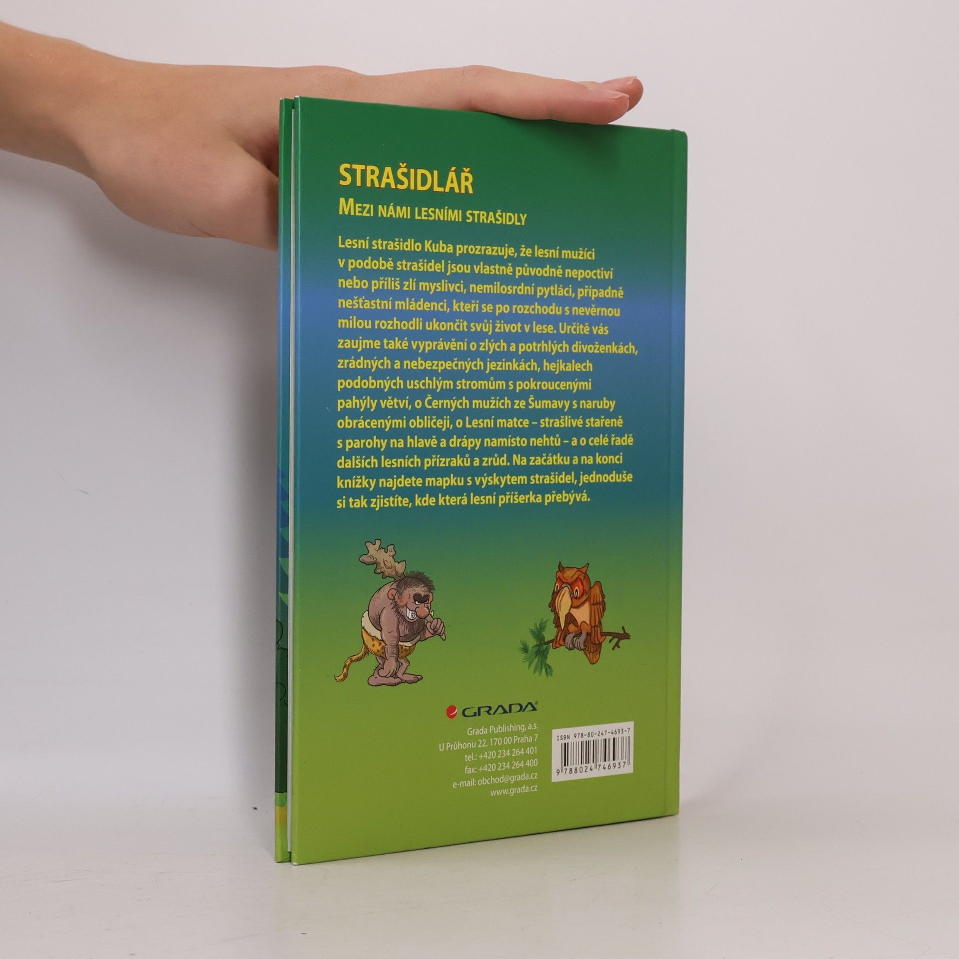 Hynek Klimek Strašidlář. Mezi námi lesními strašidly