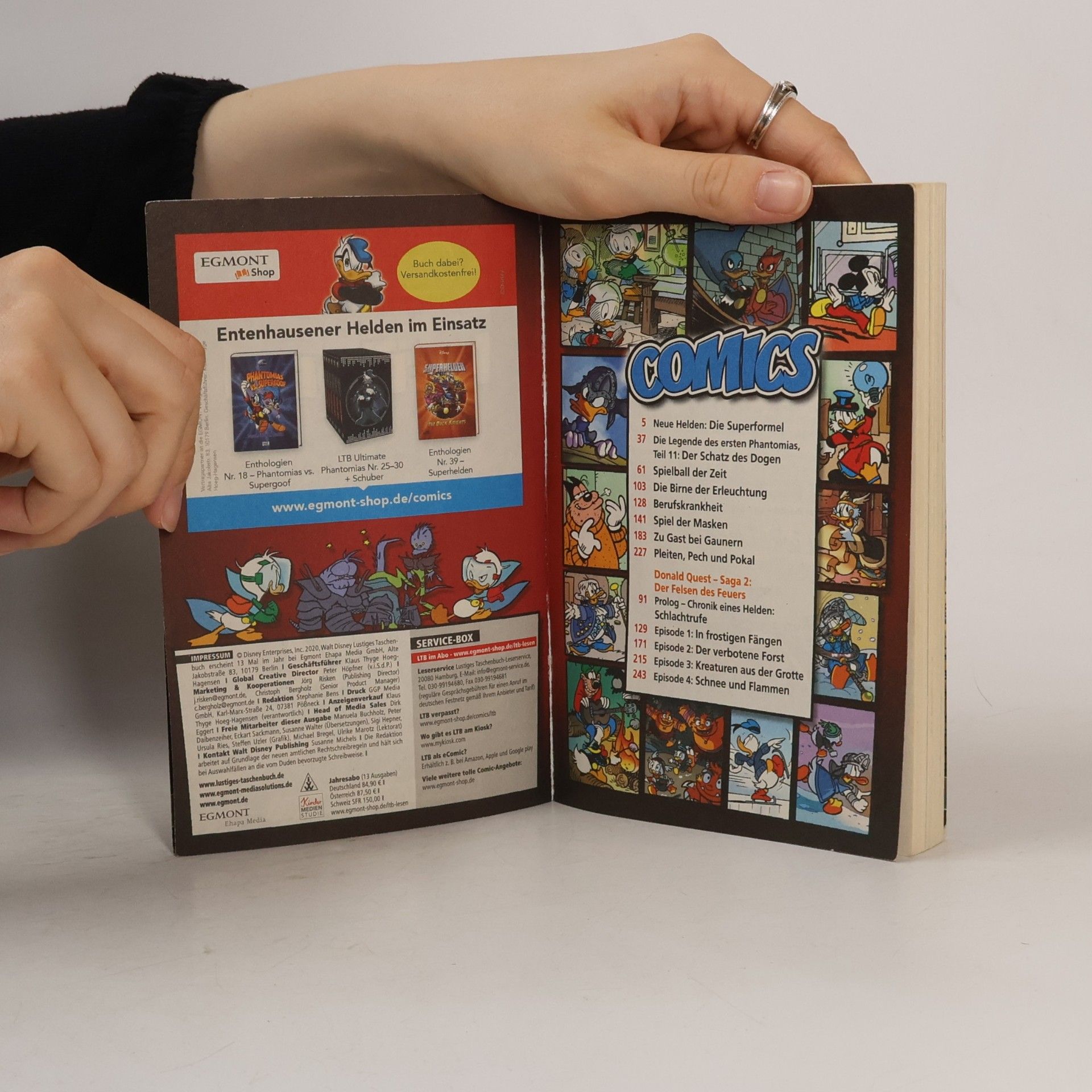 Walt Disney Lustiges Taschenbuch 529. Neue Helden