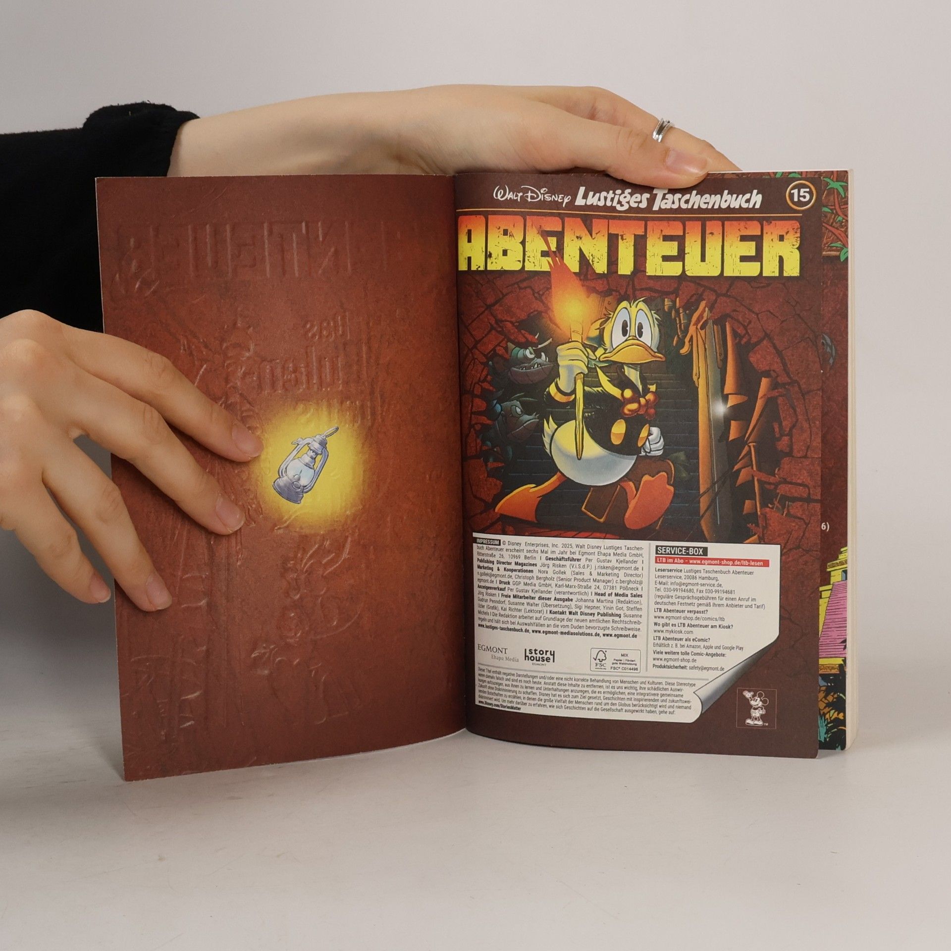 Various authors Lustiges Taschenbuch Abenteuer 15