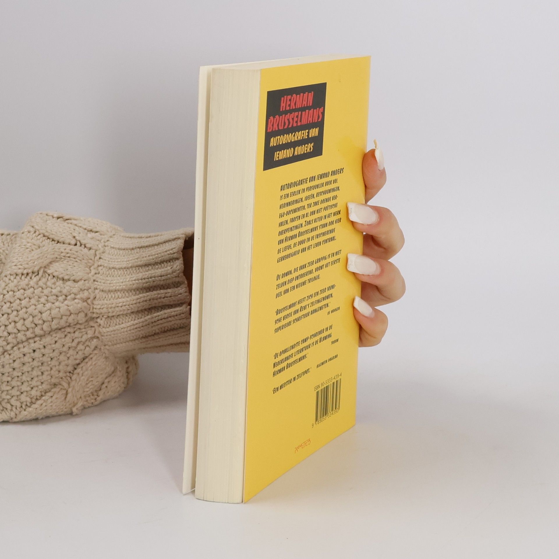 Herman Brusselmans Autobiografie van iemand anders