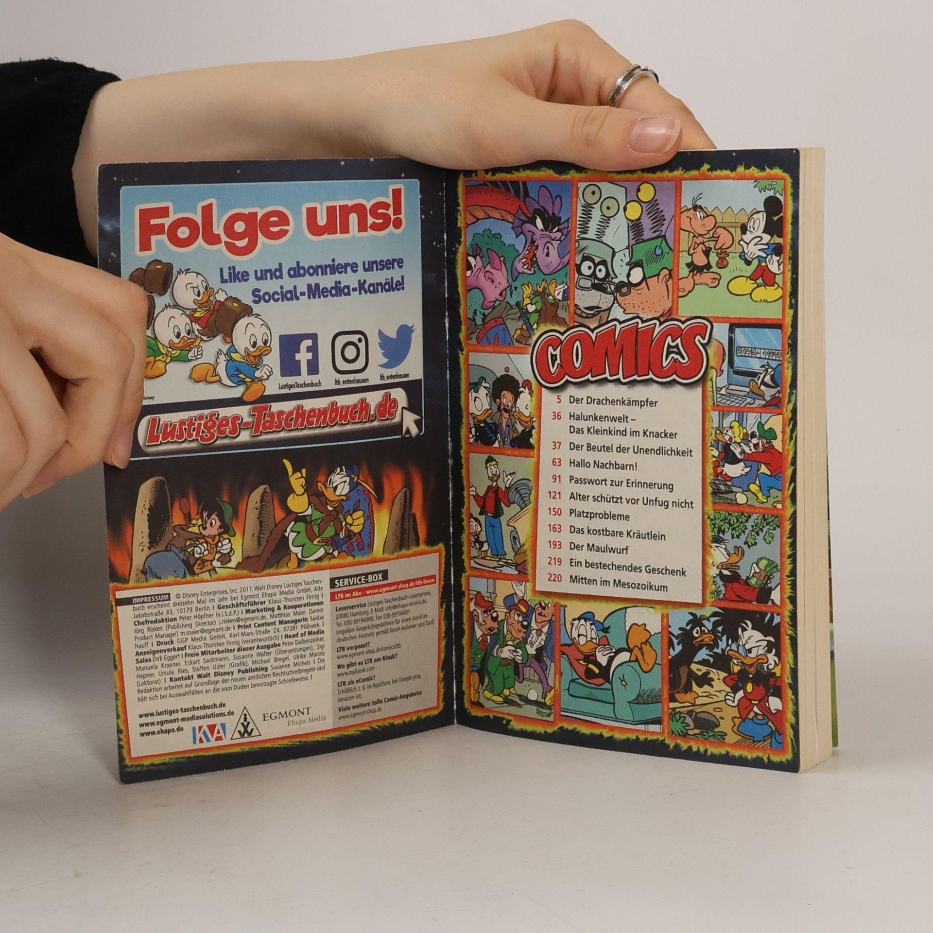 Walt Disney Lustiges Taschenbuch 498. Der Drachenkämpfer