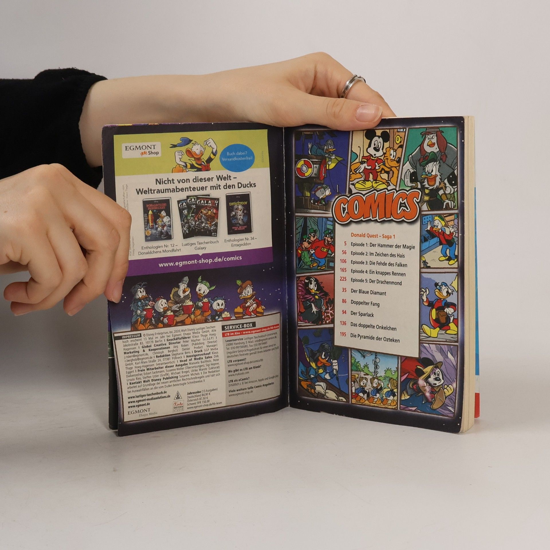 Autorenkollektiv Lustiges Taschenbuch 528. Die Saga beginnt