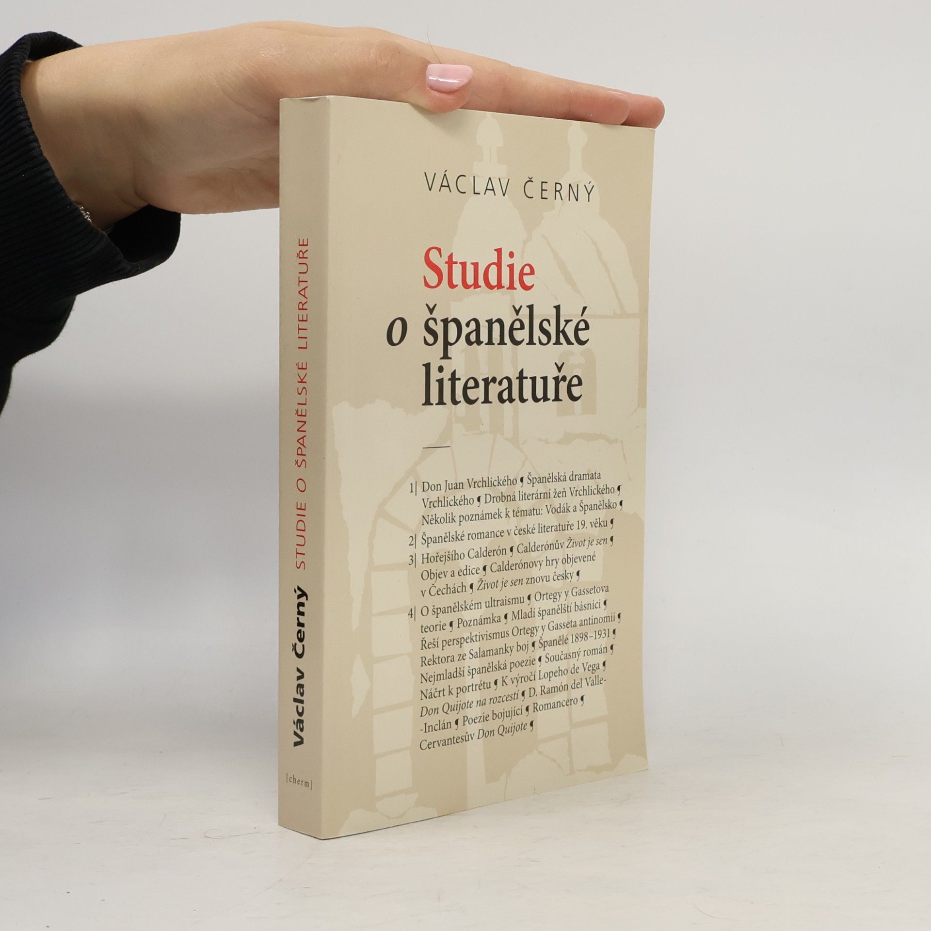 Václav Černý Studie o španělské literatuře