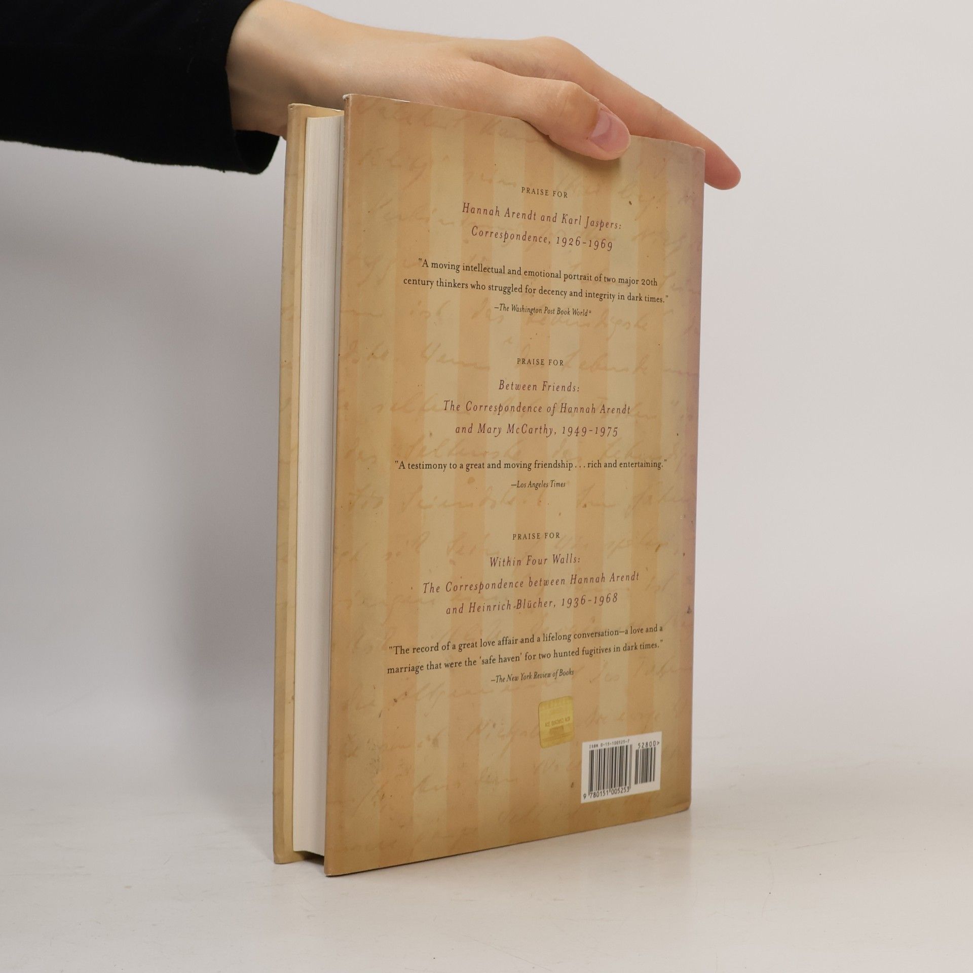 Hannah Arendt Letters