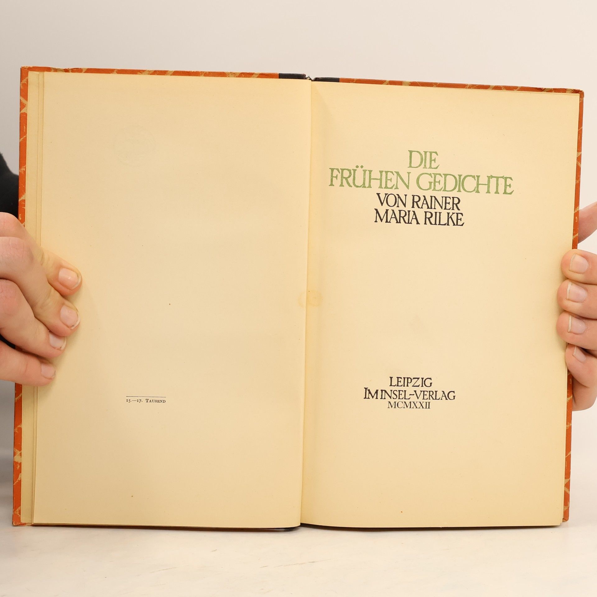 Rainer Maria Rilke Die frühen Gedichte