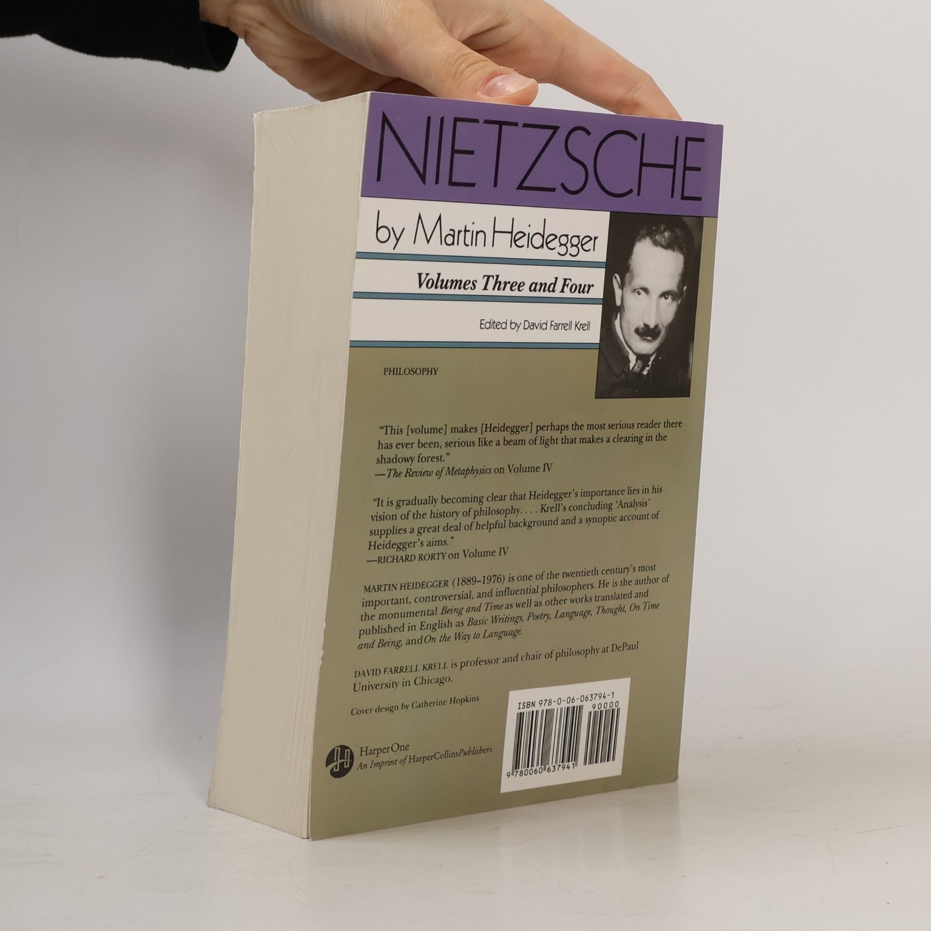 Martin Heidegger Nietzsche Volumes 3 & 4