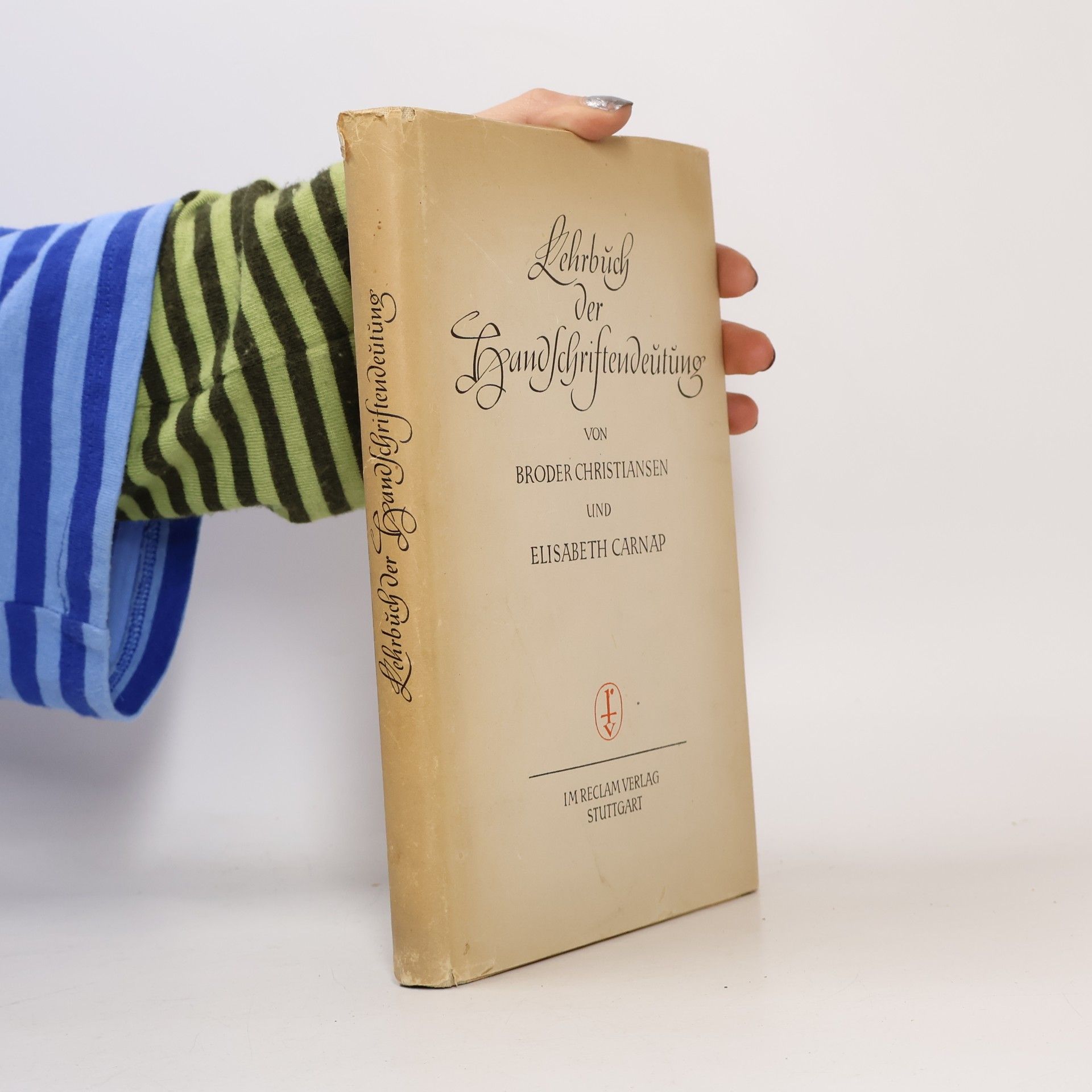 Broder Christiansen Lehrbuch der Handschriftendeutung