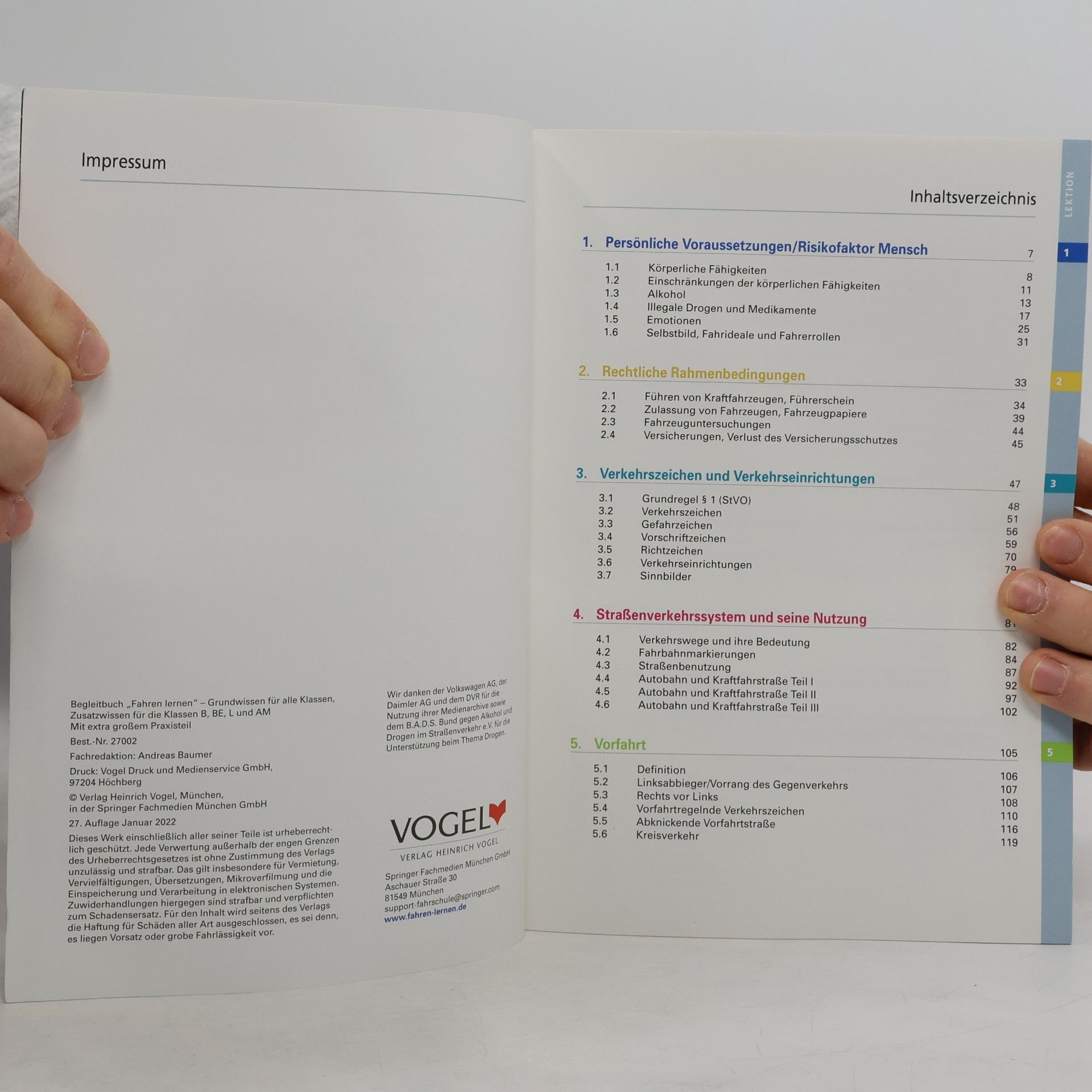 Autorenkollektiv Das Begleitbuch zur Führerscheinausbildung