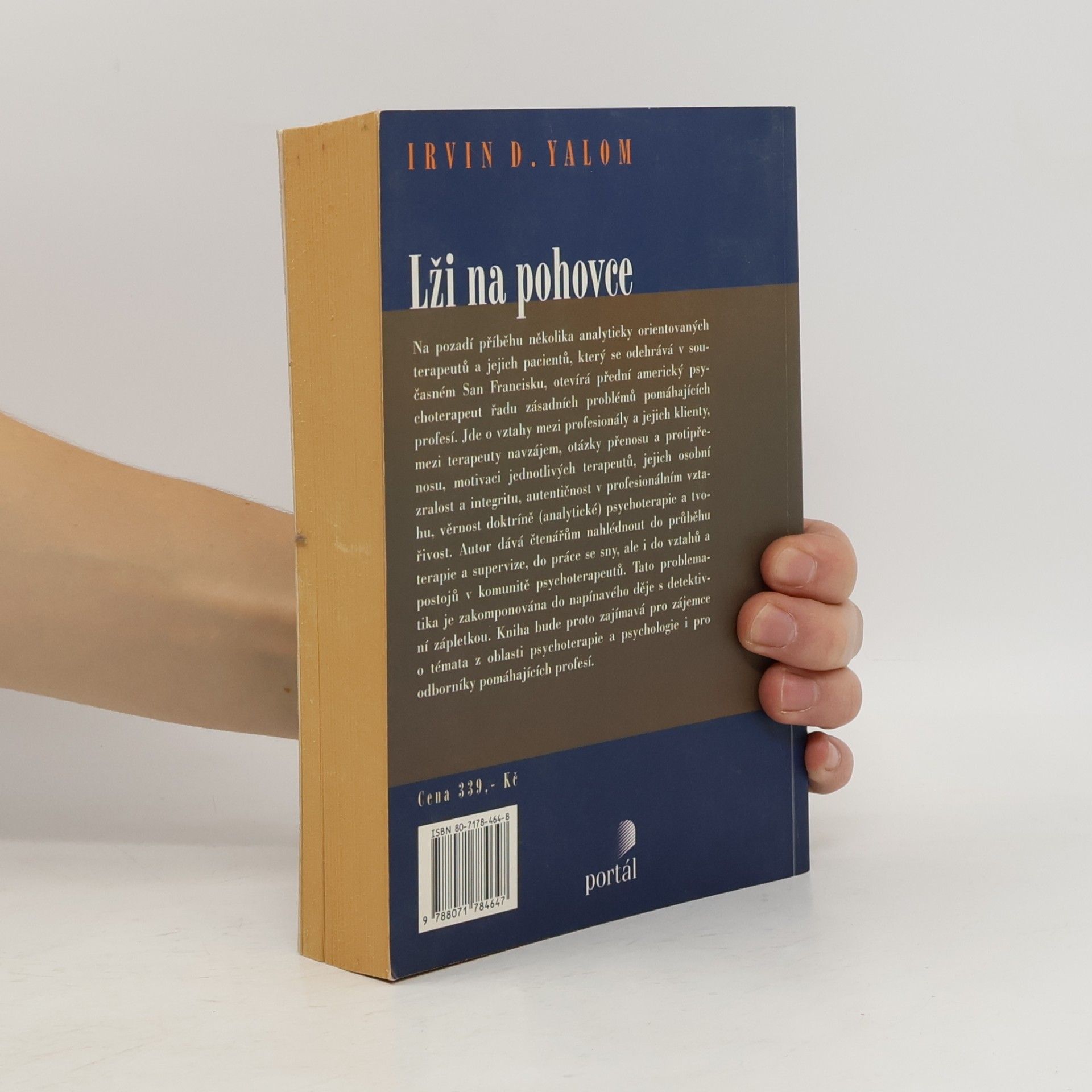 Irvin Yalom Lži na pohovce