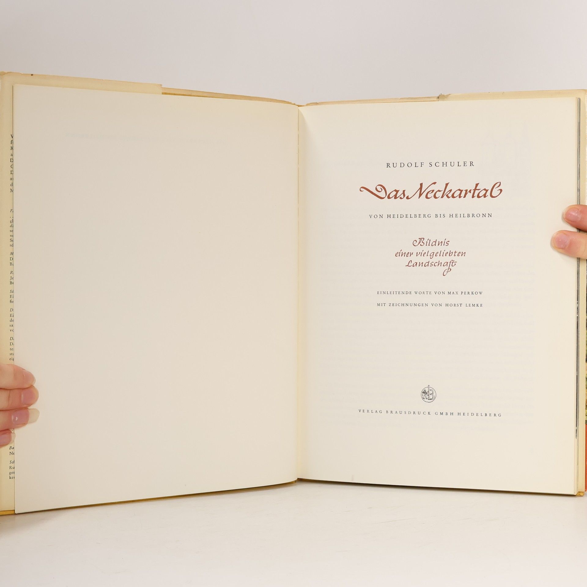 Rudolf Schuler Das Neckartal von Heidelberg bis Heilbronn