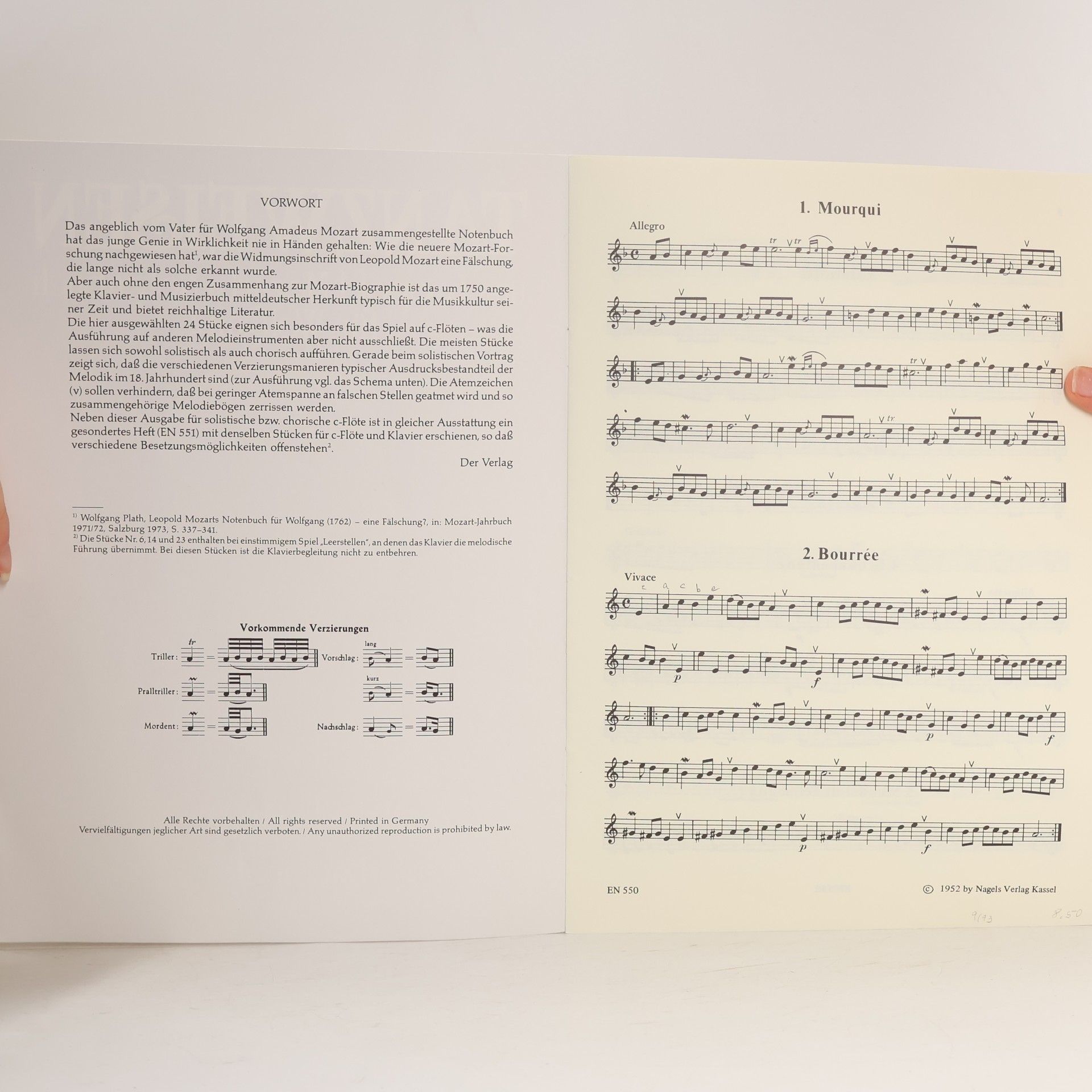 Leopold Mozart Tanzweisen