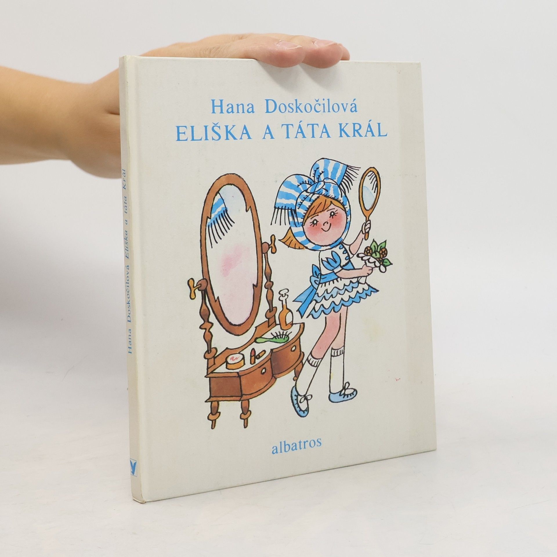 Hana Doskočilová Eliška a táta Král