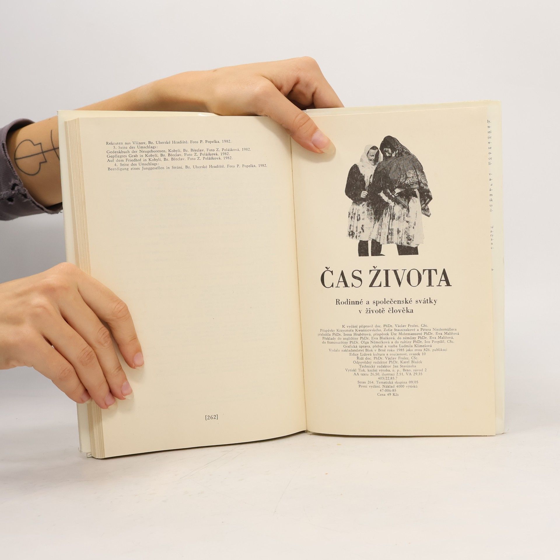 Václav Frolec Čas života. Rodinné a společenské svátky v životě člověka