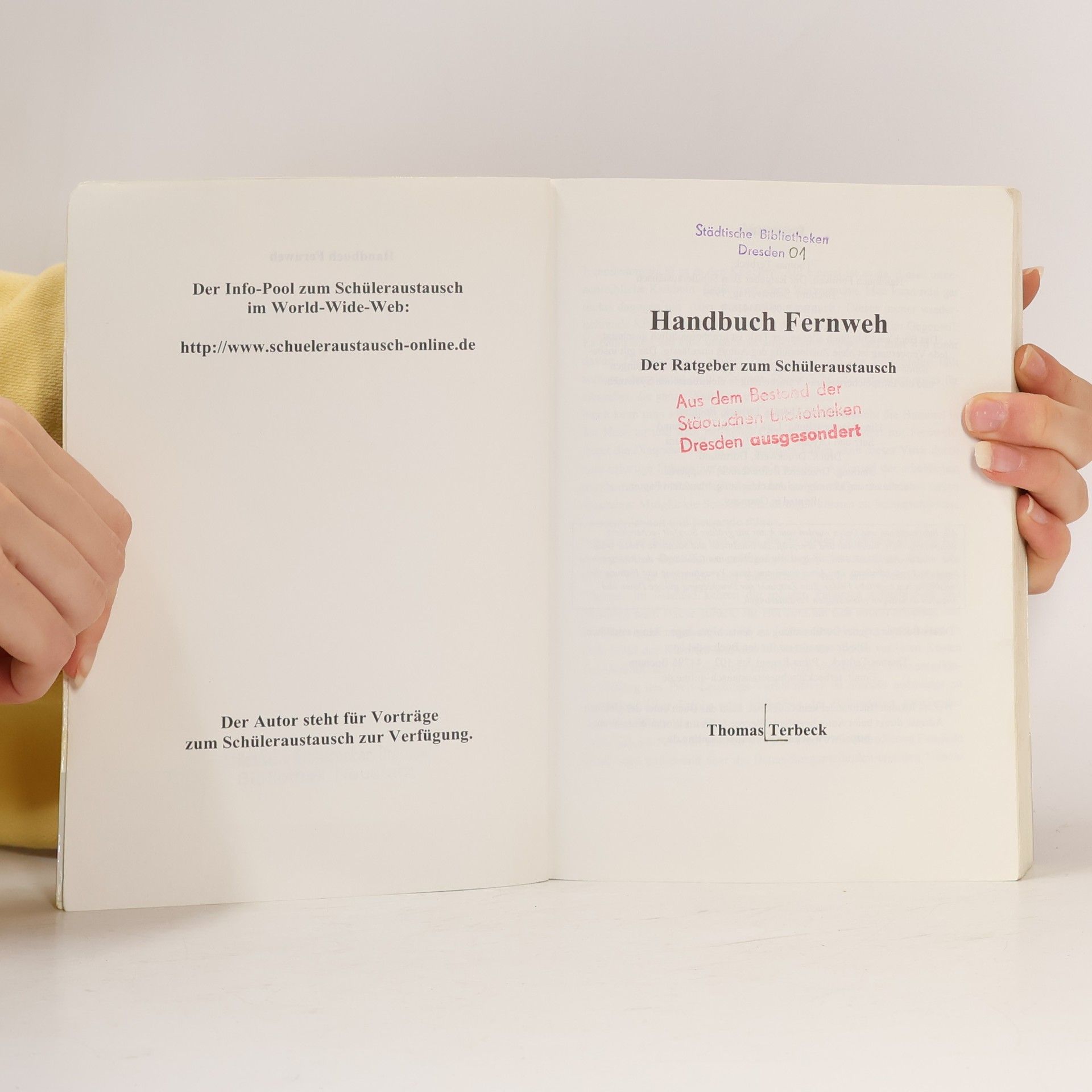 Thomas Terbeck Handbuch Fernweh