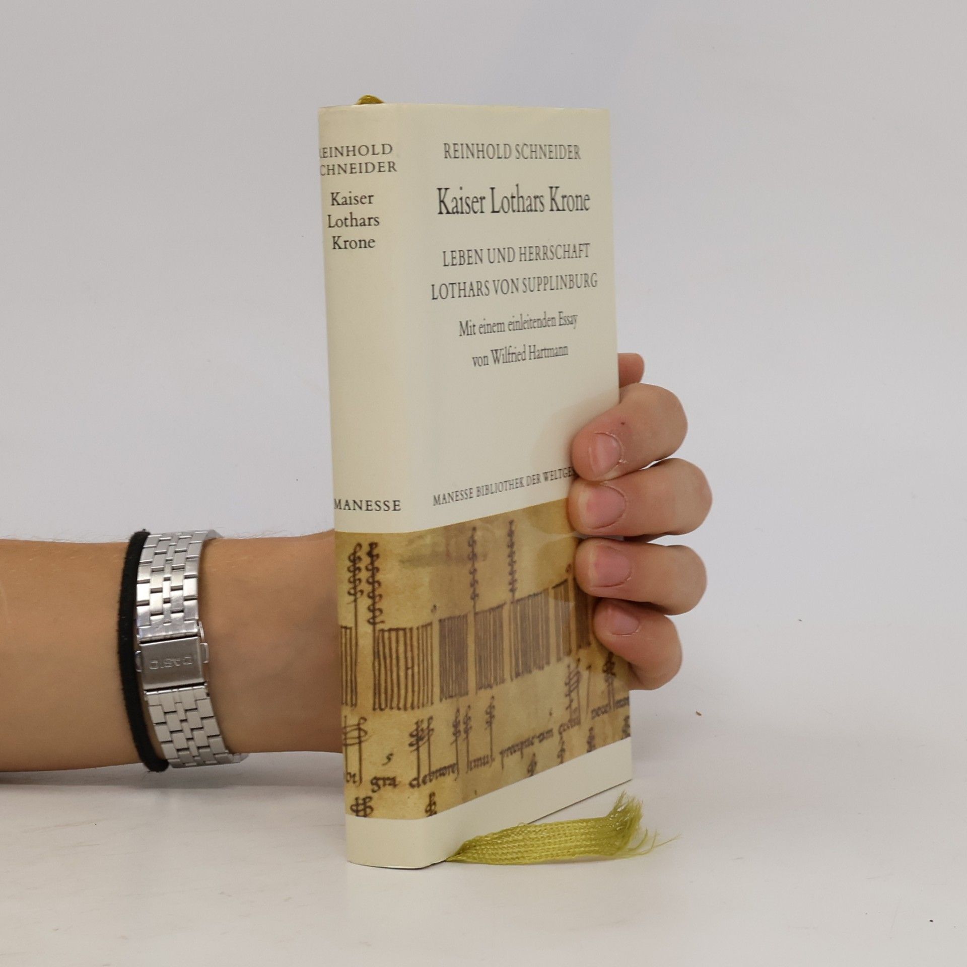 Wilfried Hartmann Manesse Bibliothek der Weltliteratur: Kaiser Lothars Krone. Leben und Herrschaft Lothars von Supplinburg - Mit einem einleitenden Essay von Wilfried Hartmann