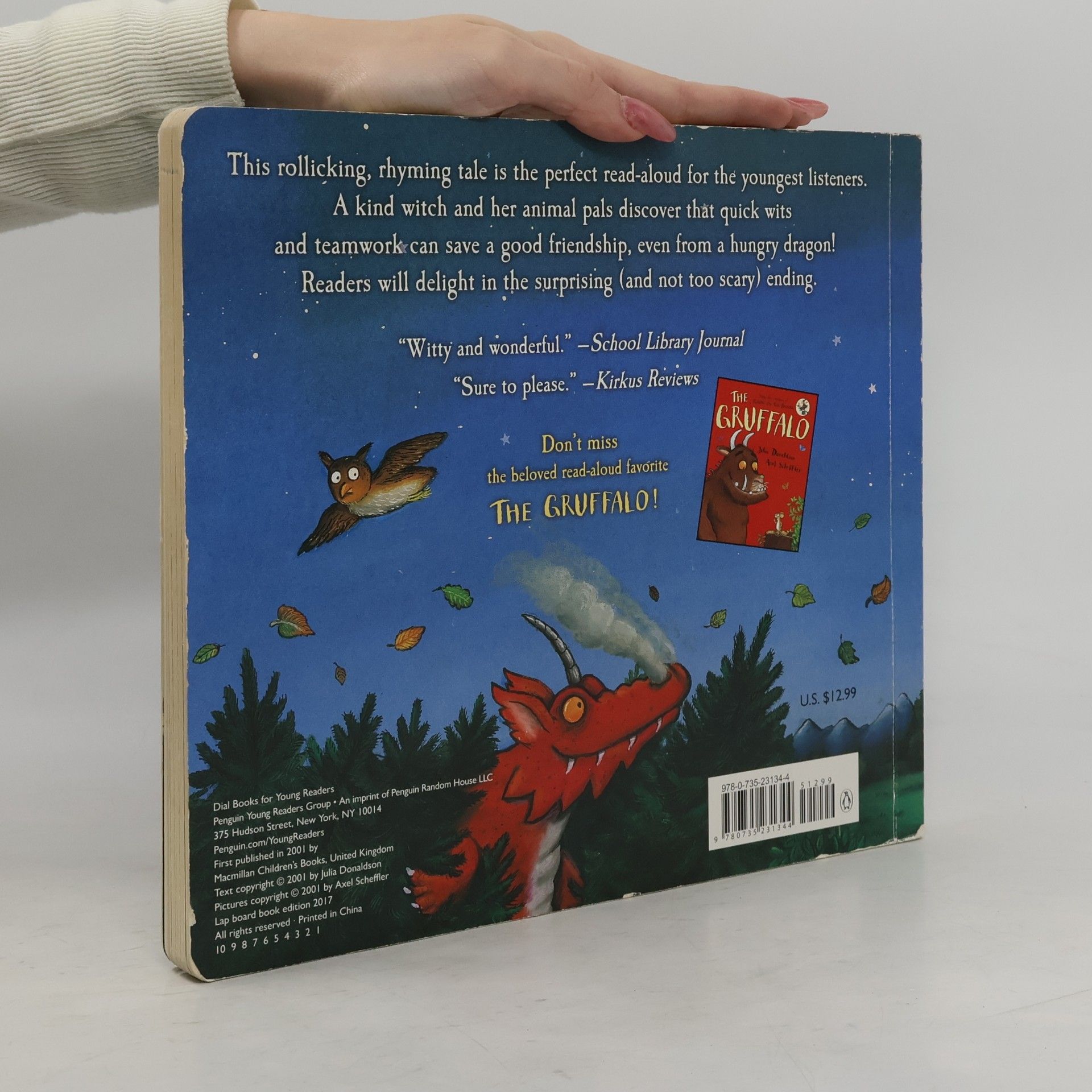 Julia Donaldson Room on the Broom Lap Board Book