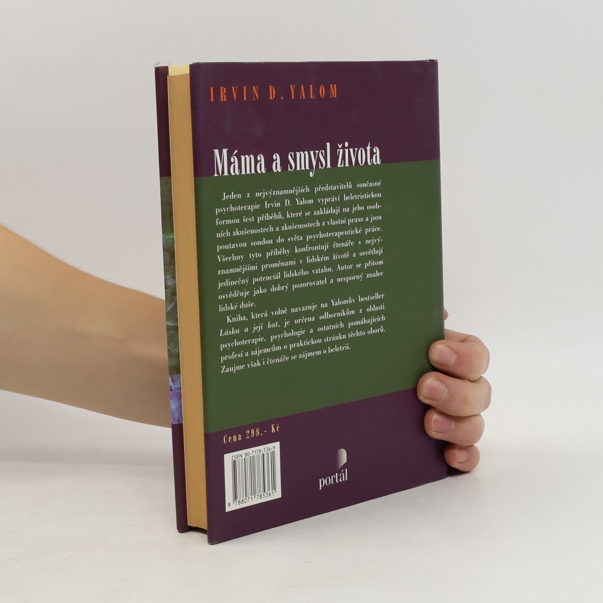 Irvin Yalom Máma a smysl života