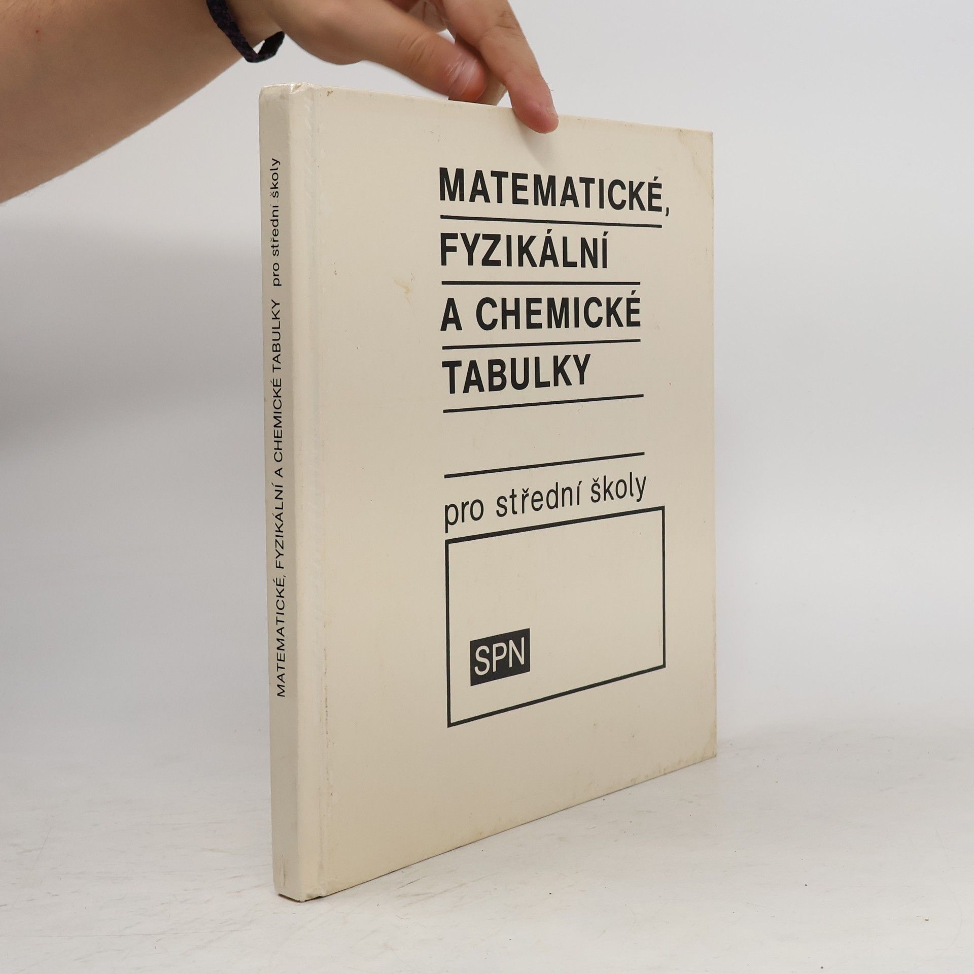 Jiří Mikulčák Matematické, fyzikální a chemické tabulky pro střední školy