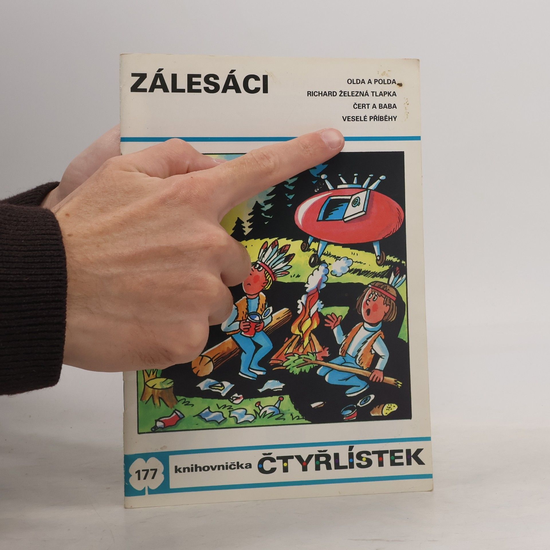 Various authors Čtyřlístek 177. Zálesáci