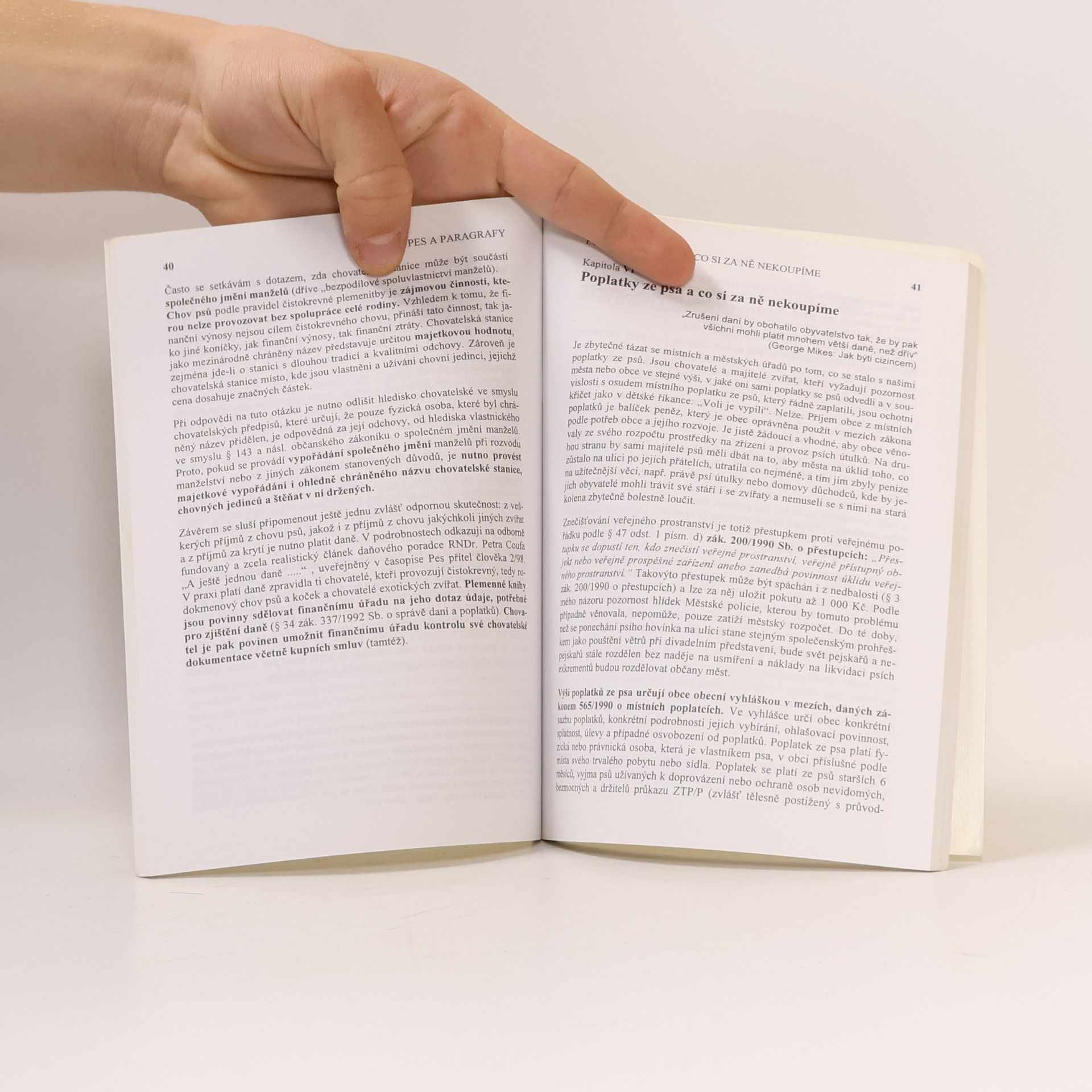 Jana Kühnelová Váš pes a paragrafy