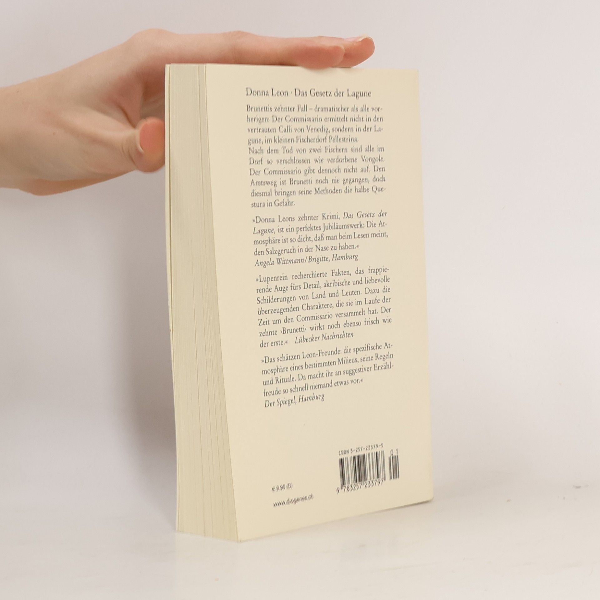 Donna Leon Das Gesetz der Lagune