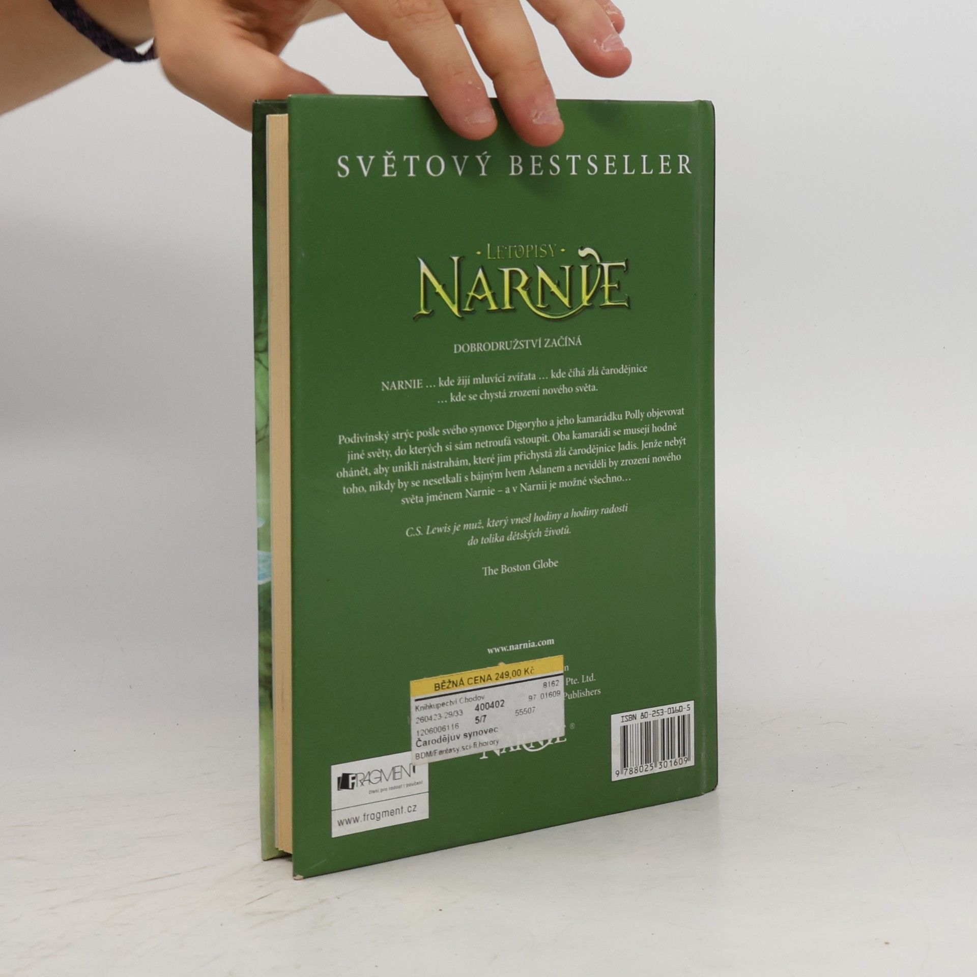 Clive Staples Lewis Letopisy Narnie. Čarodějův synovec