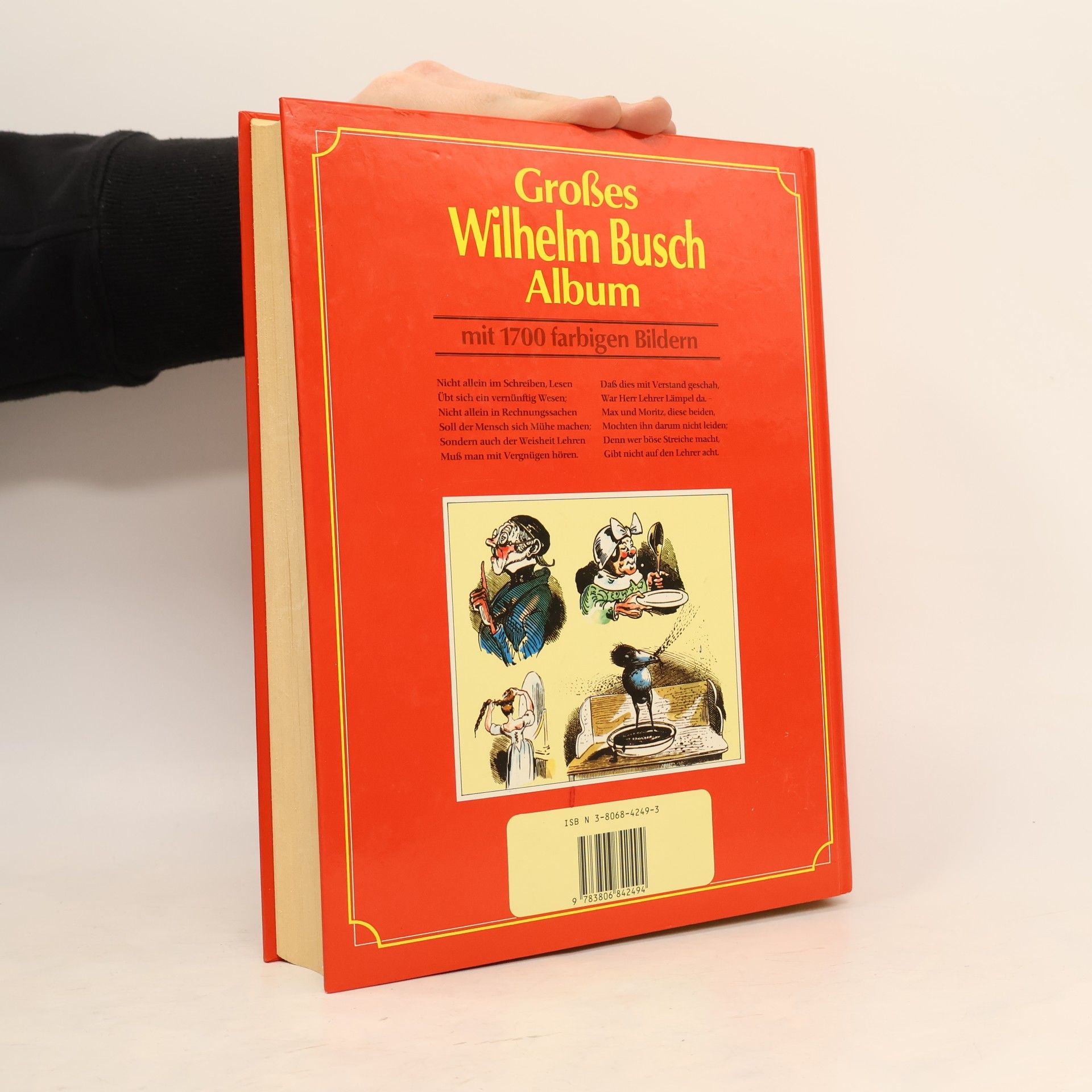 Wilhelm Busch Großes Wilhelm Busch Album mit 1700 farbigen Bildern