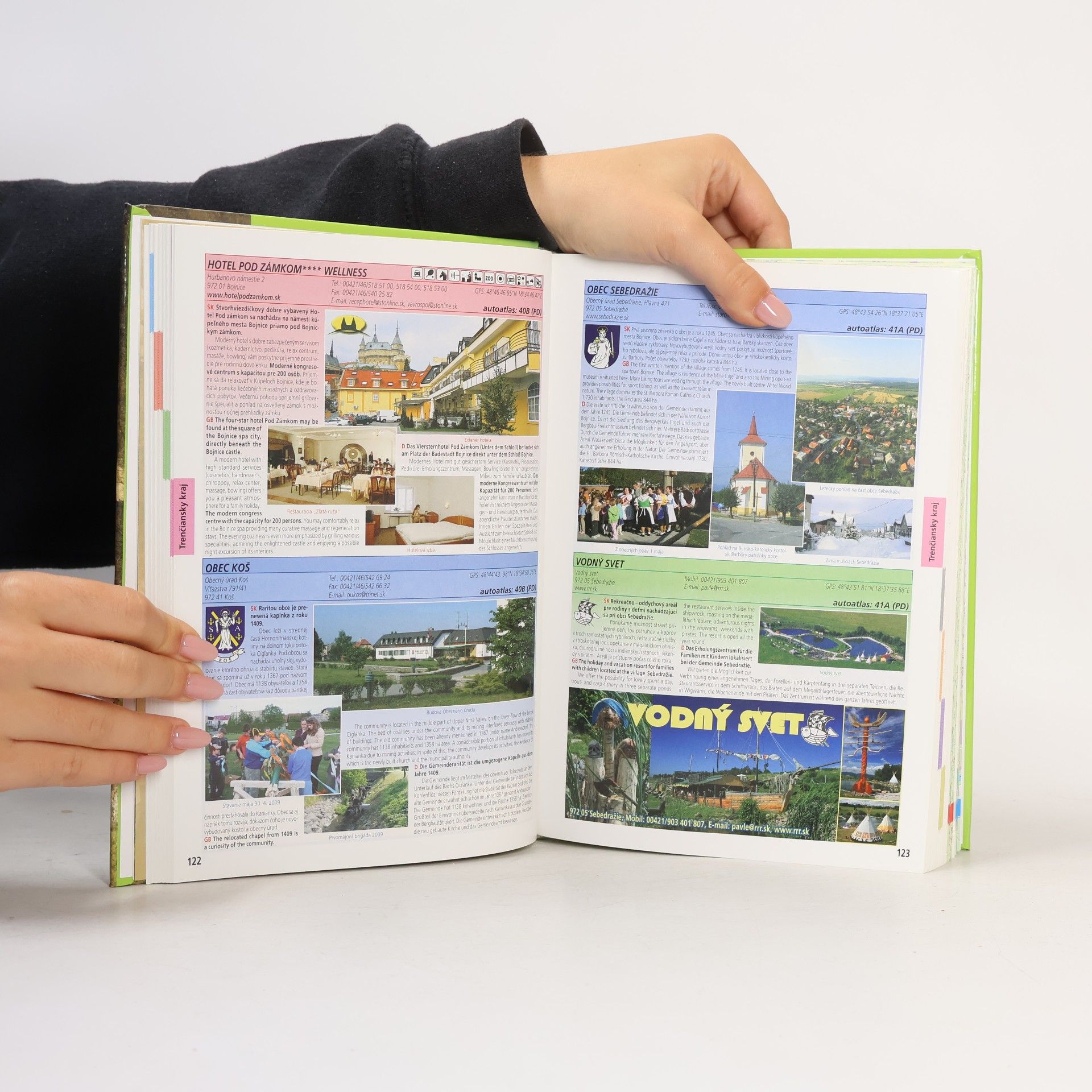 Kolektiv autorů Slovenská republika. Cestovný informátor. Cyklo & autoatlas 2011