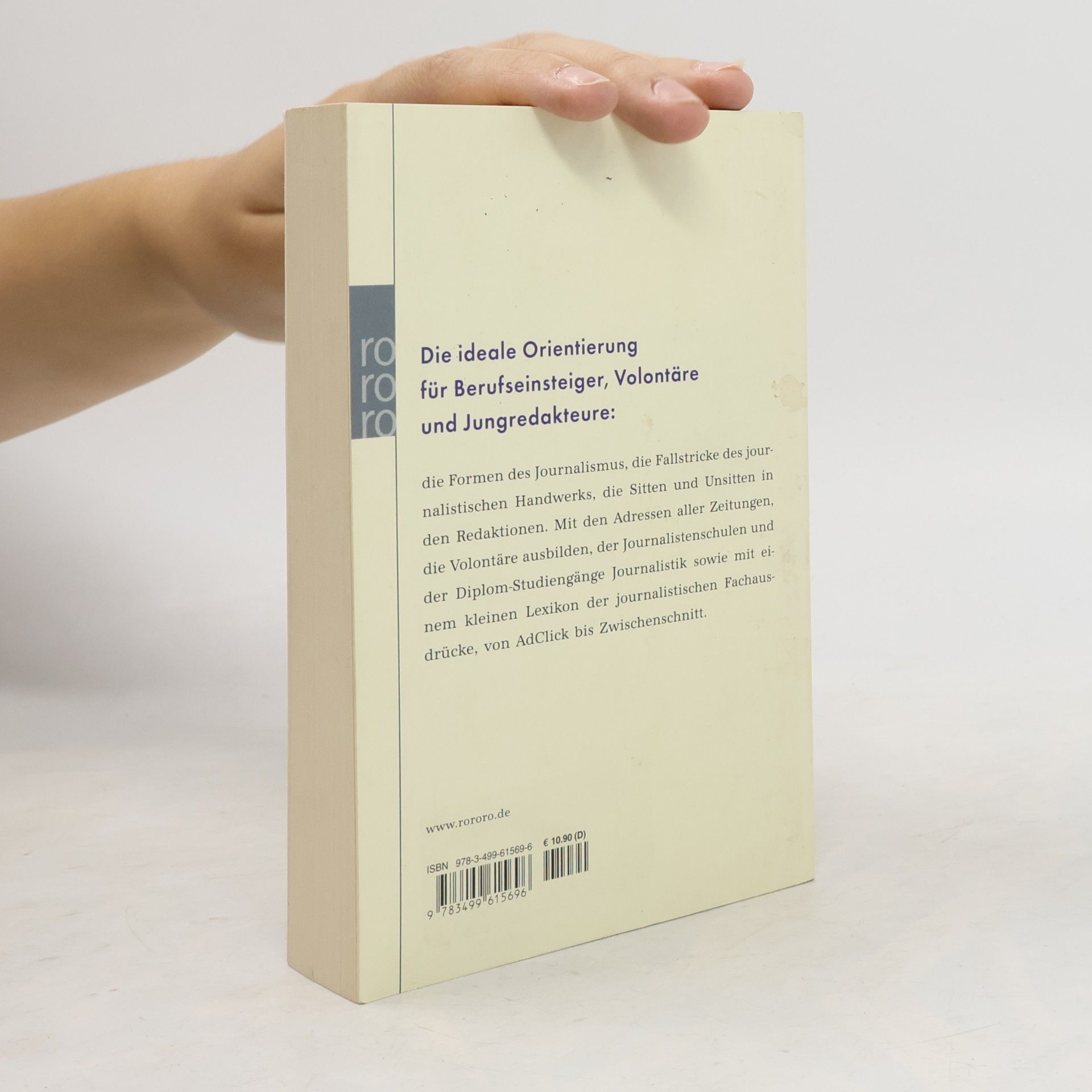 Wolf Schneider Das neue Handbuch des Journalismus