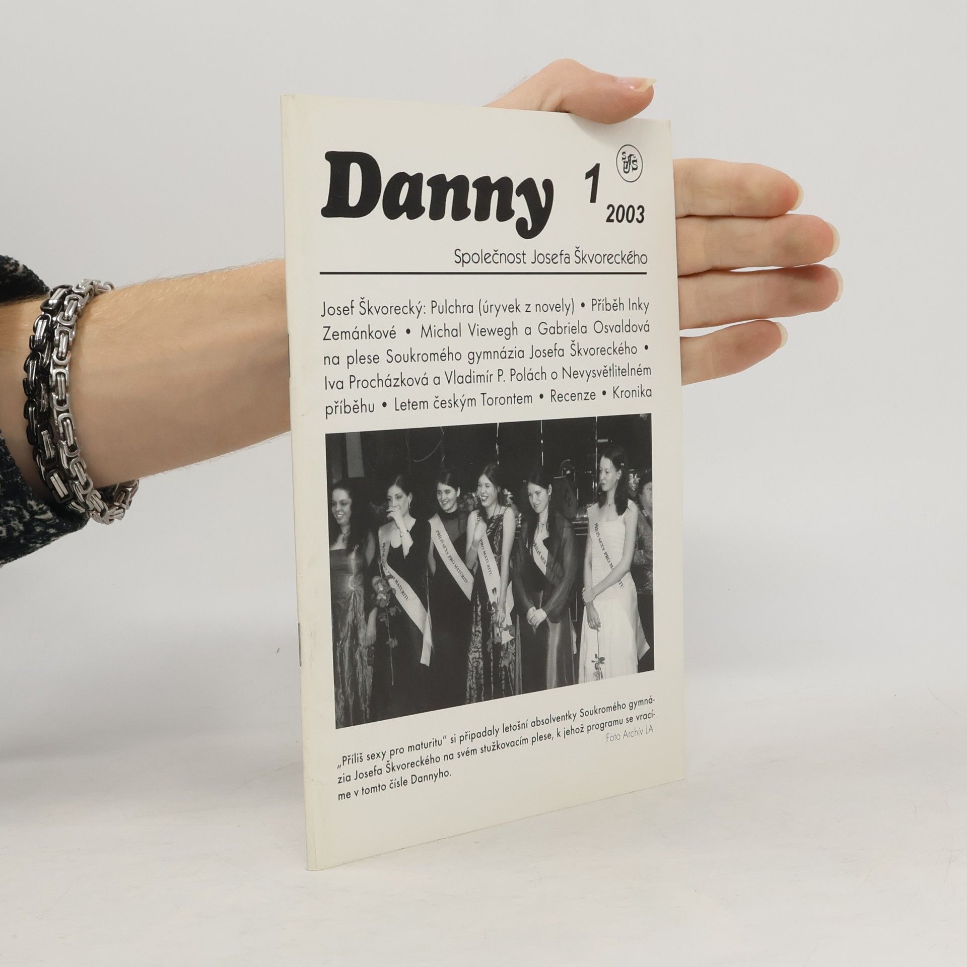 Josef Škvorecký Danny 1/2003