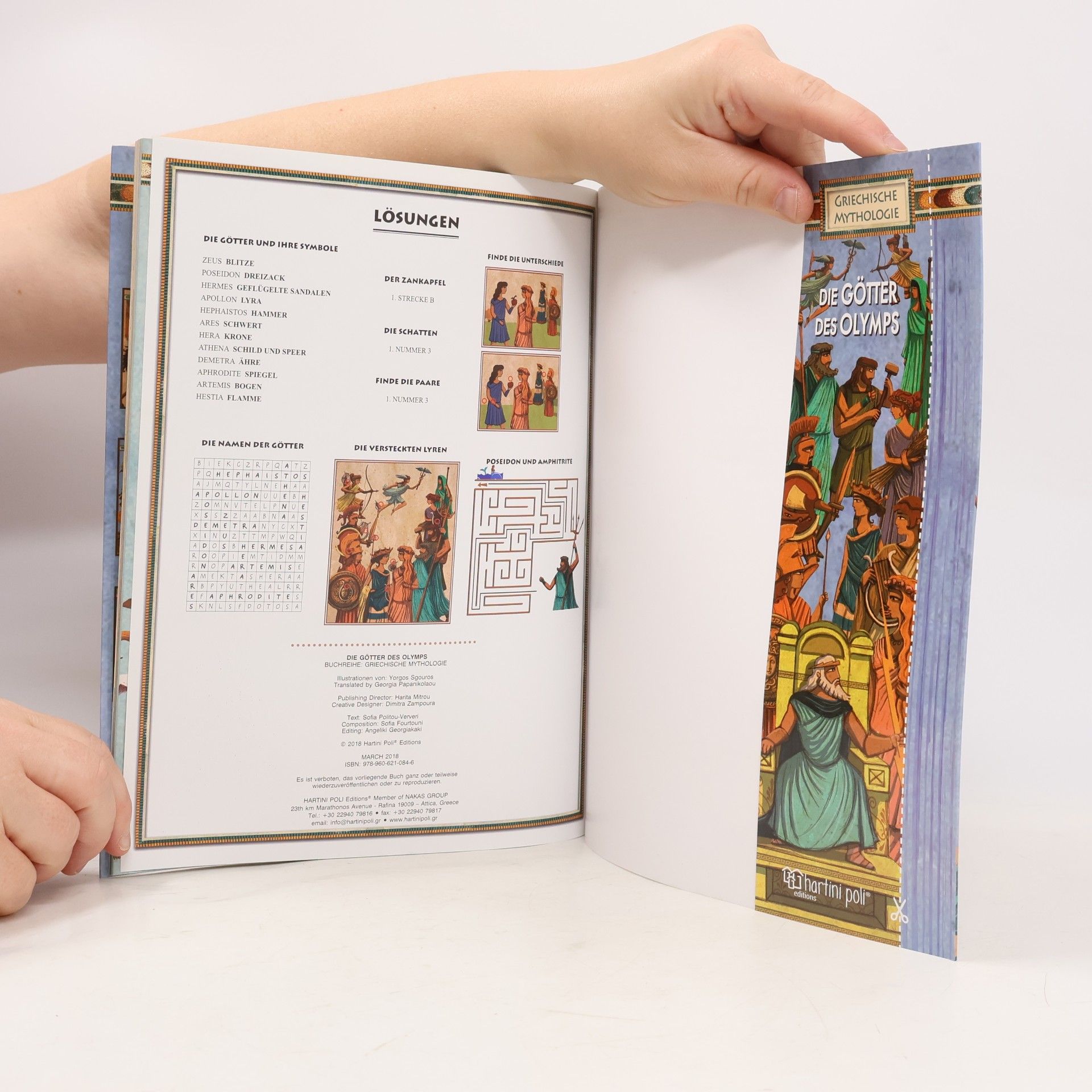 Autorenkollektiv Die Götter des Olymps