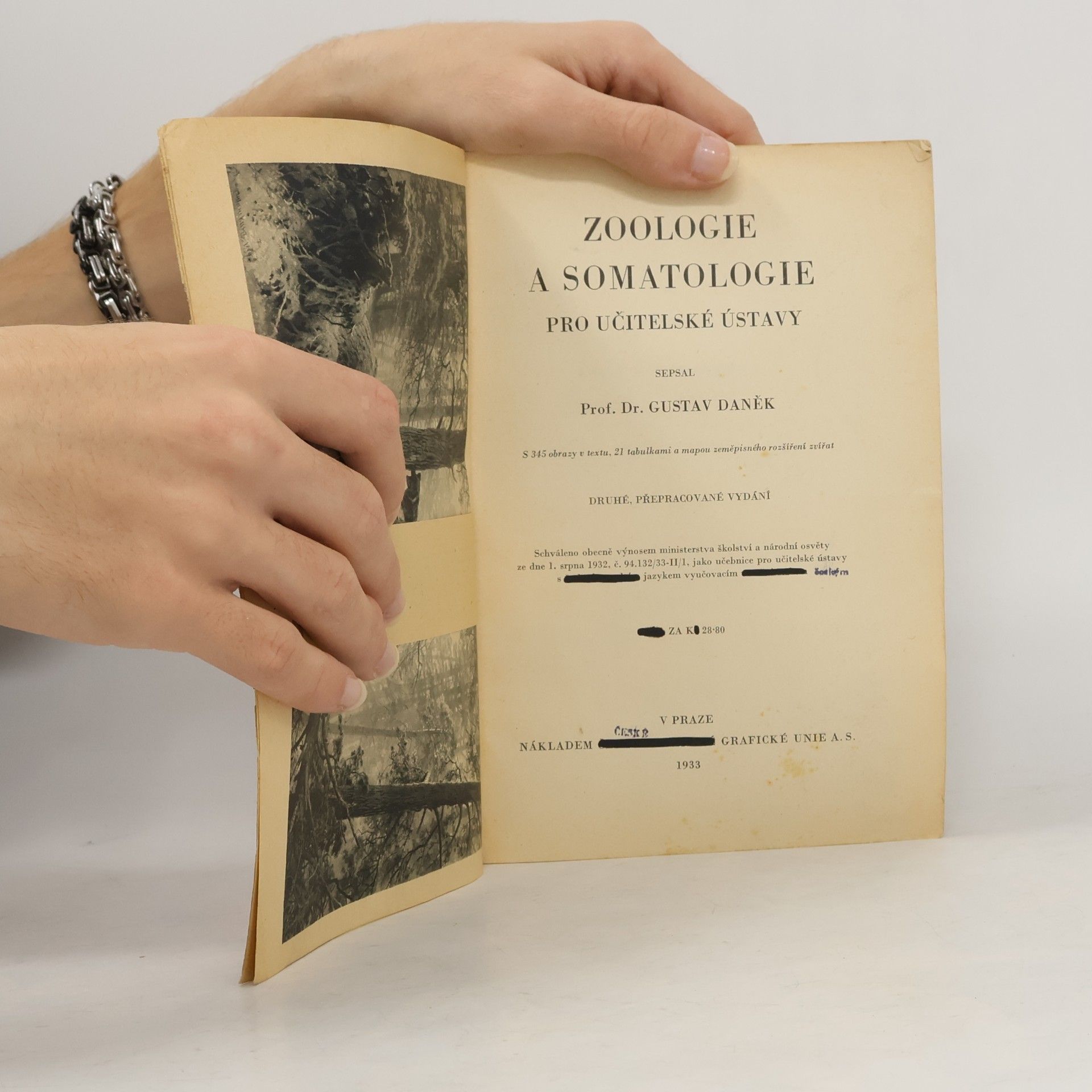 Gustav Daněk Zoologie a somatologie