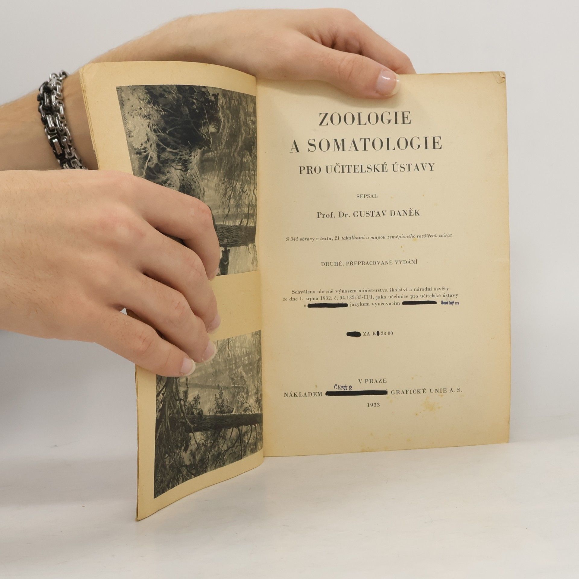 Gustav Daněk Zoologie a somatologie