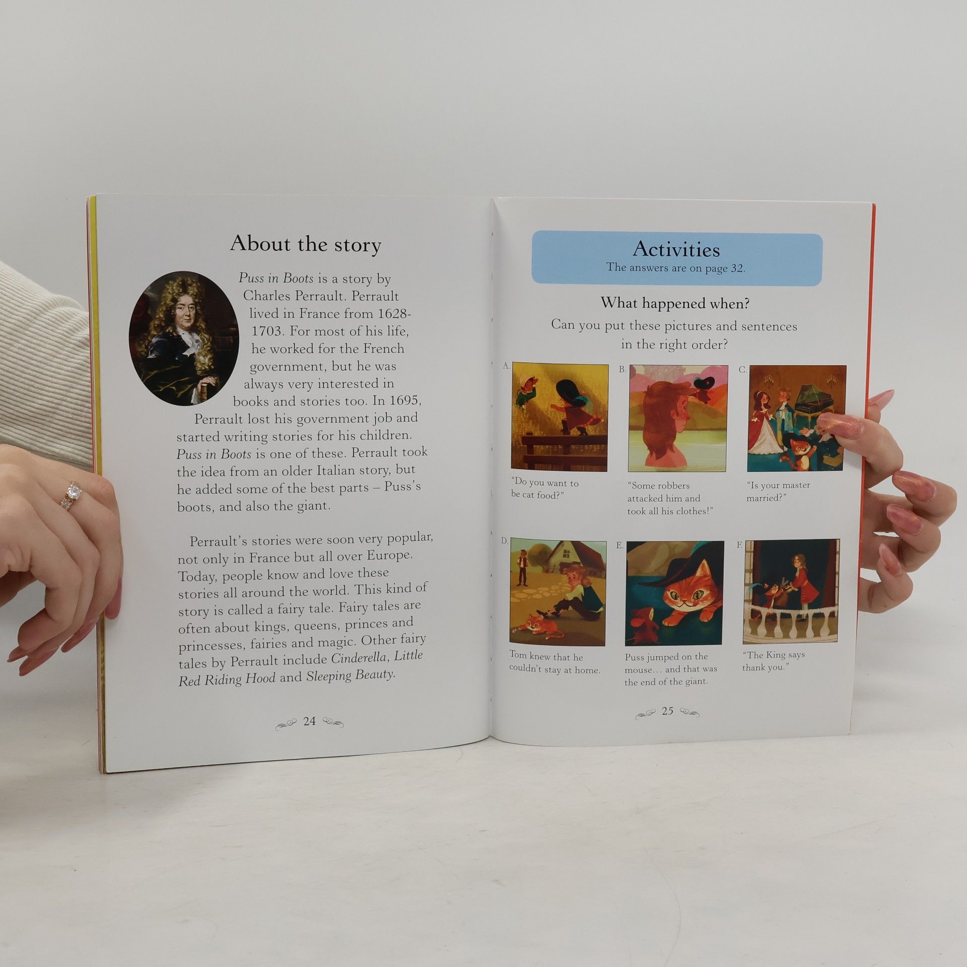 Gemma Roman Usborne Story Books: Puss in Boots: Beginning Reader - With Activities and Audio