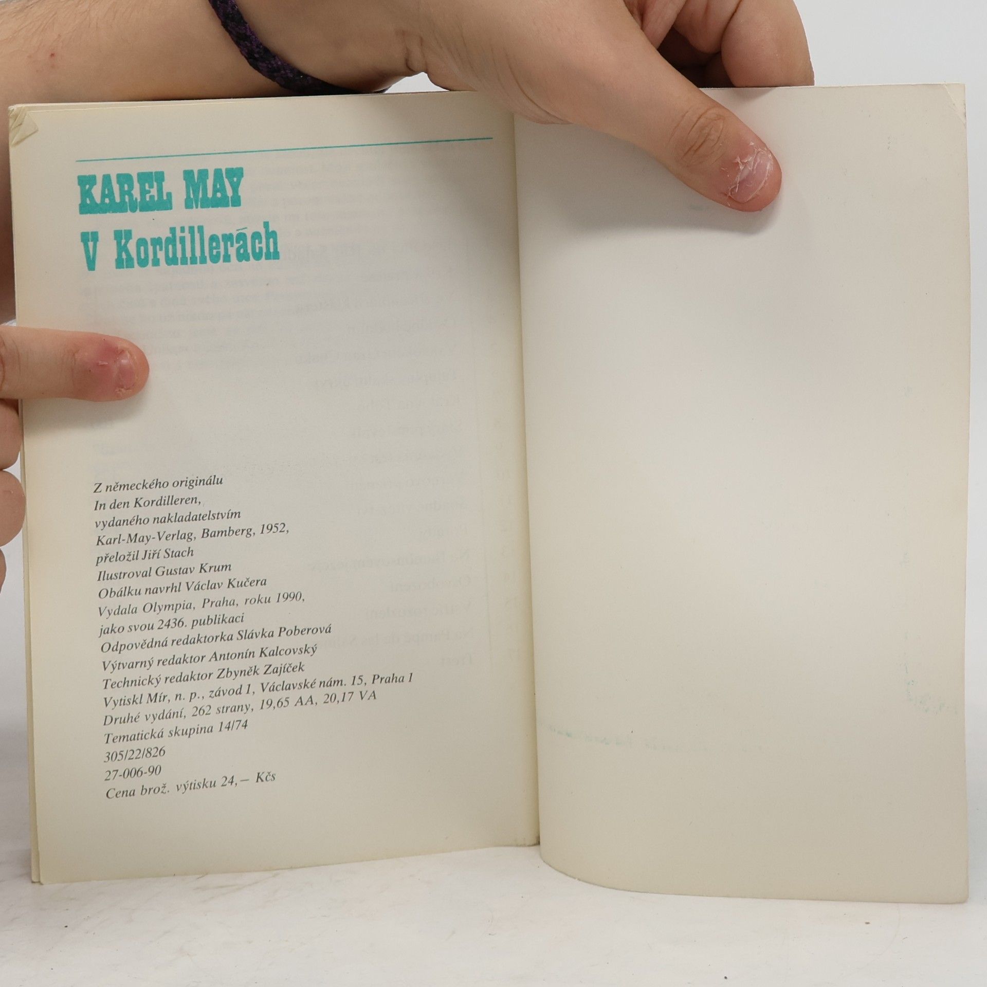 Karel May V Kordillerách