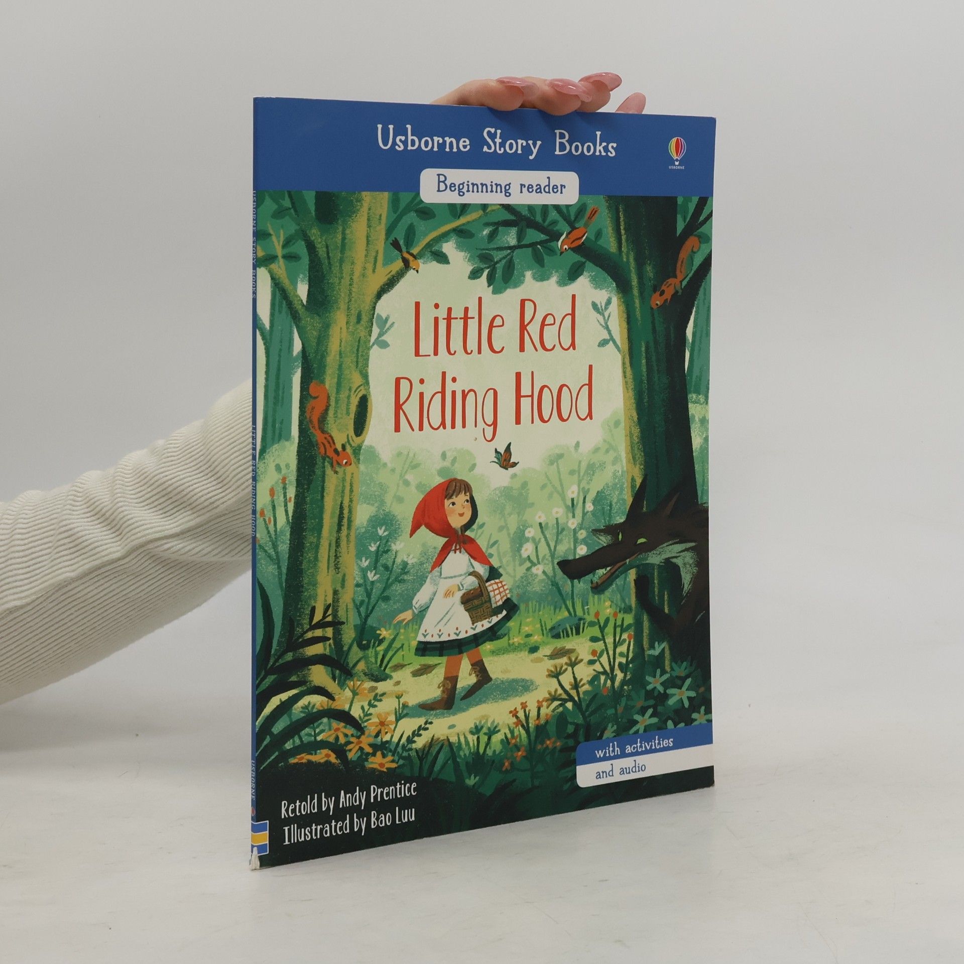 Andy Prentice Usborne Story Books: Little Red Riding Hood - Beginning Reader - With Activities and Audio