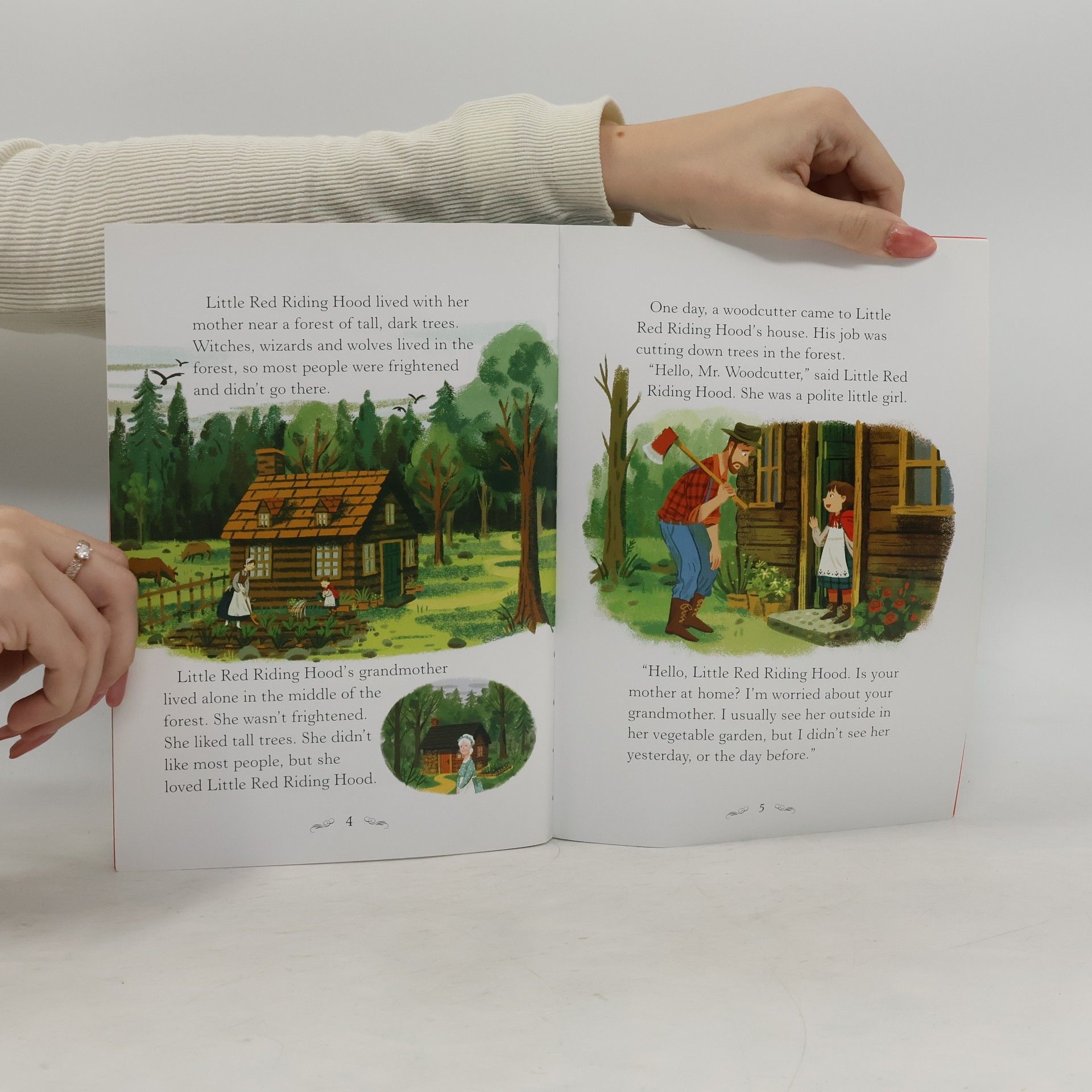 Andy Prentice Usborne Story Books: Little Red Riding Hood - Beginning Reader - With Activities and Audio