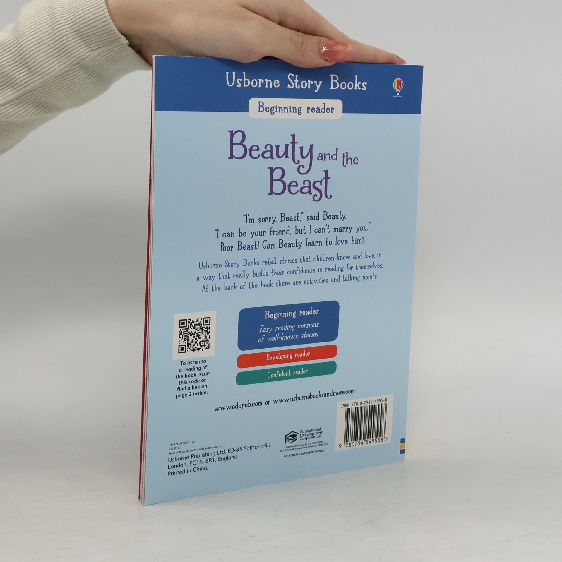 Laure Fournier Usborne Story Books: Beauty and the Beast