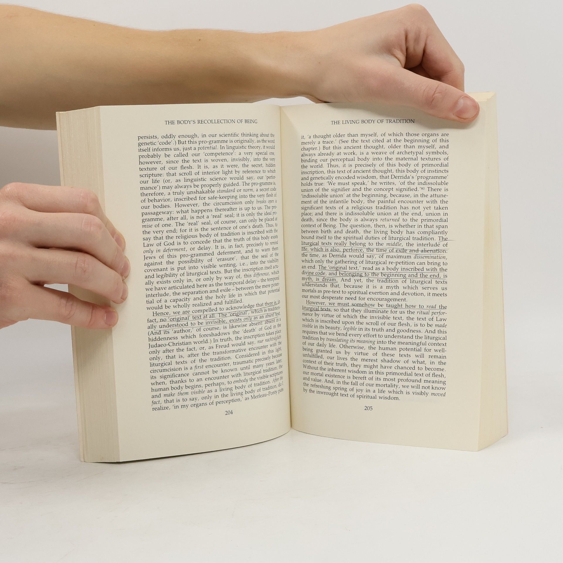 David Michael Kleinberg-Levin Body's Recollection of Being