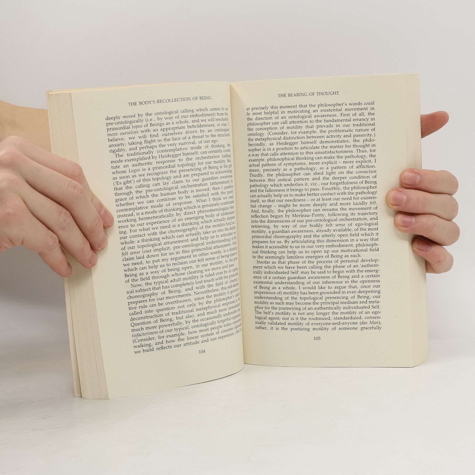 David Michael Kleinberg-Levin Body's Recollection of Being