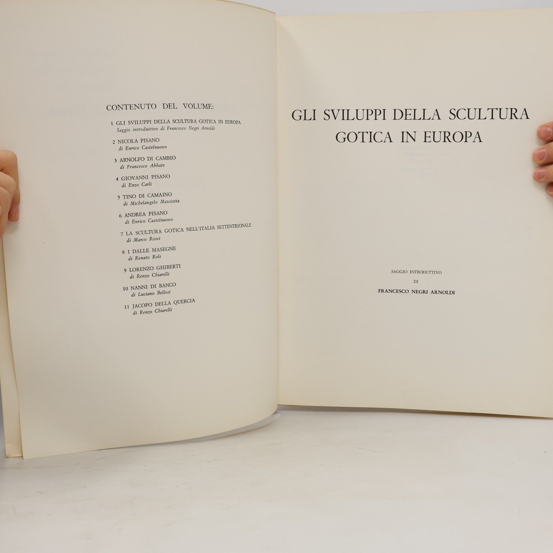Francesco Negri Arnoldi I maestri della scultura