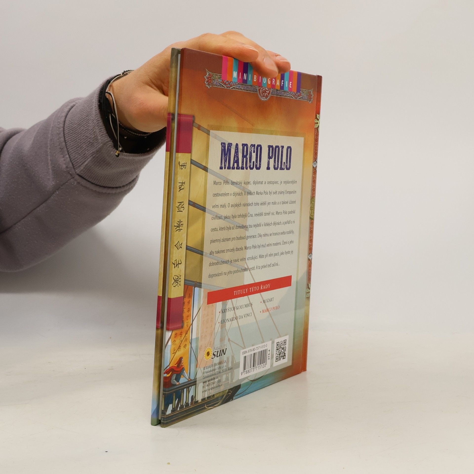 José Morán Marco Polo. Minibiografie cestovatele a přítele Velkého chána
