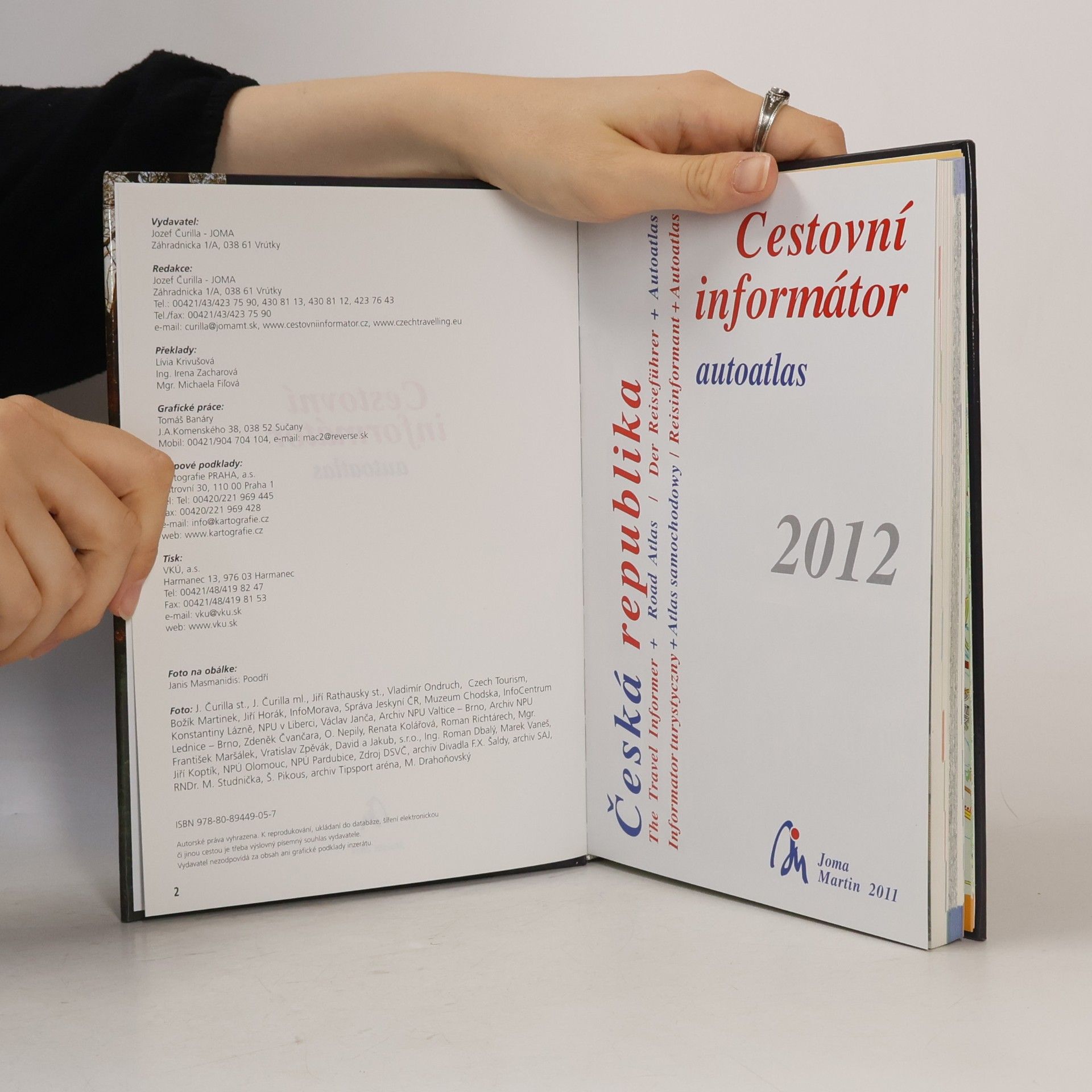 Kolektiv autorů Cestovní informátor, autoatlas 2011