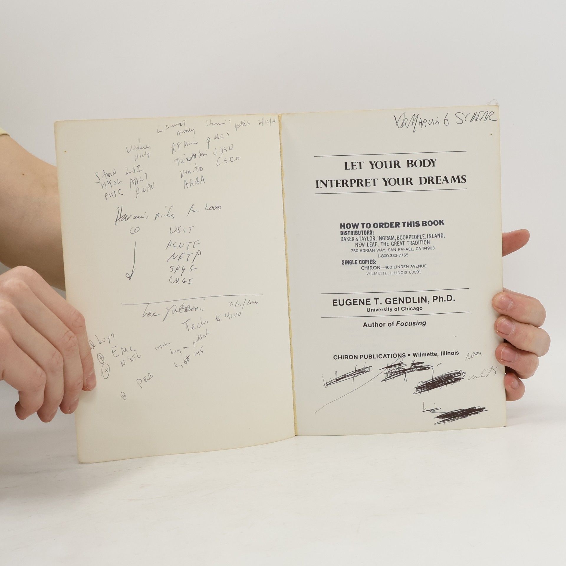 Eugene Gendlin Let Your Body Interpret Your Dreams