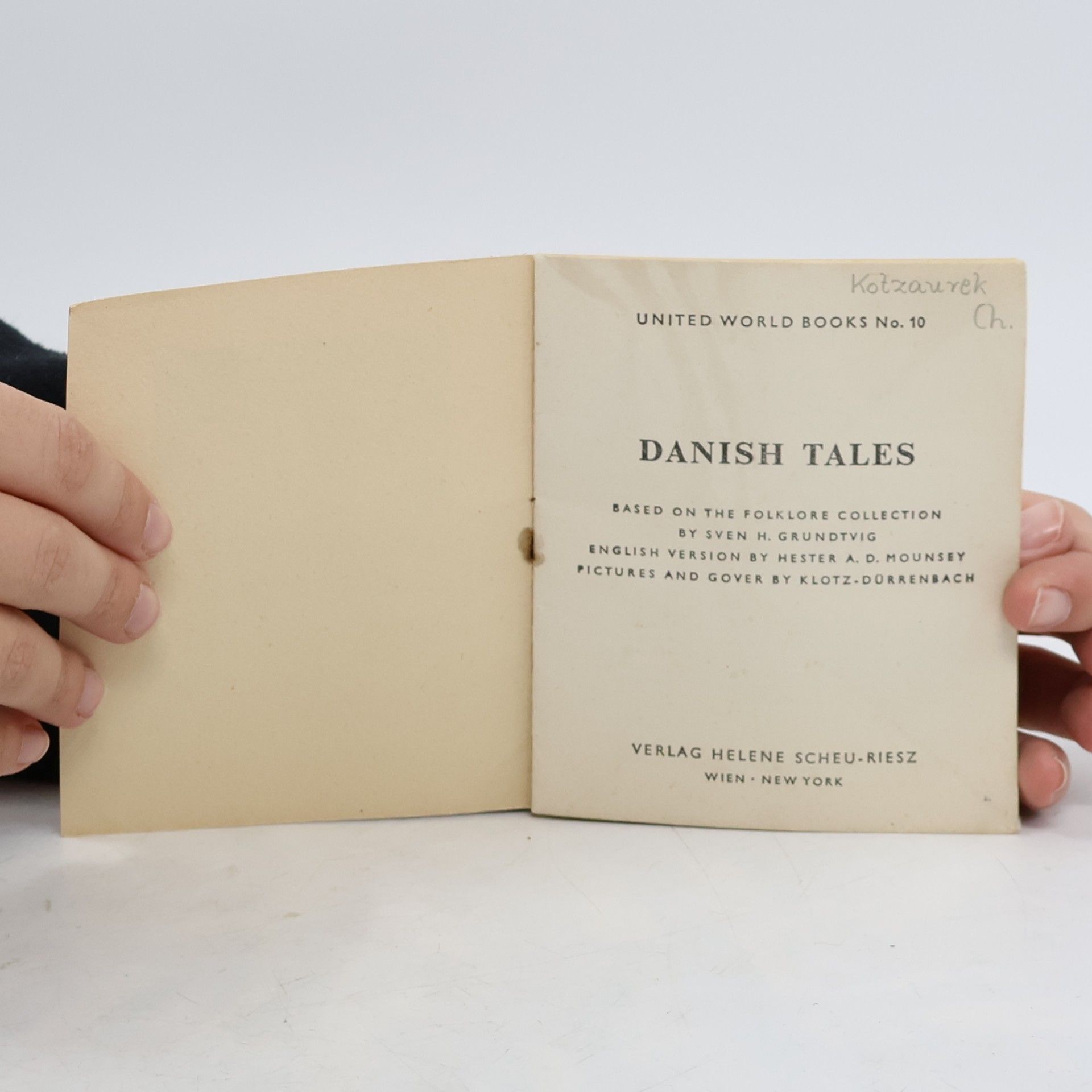 Hester A. D. Mounsey Danish Tales