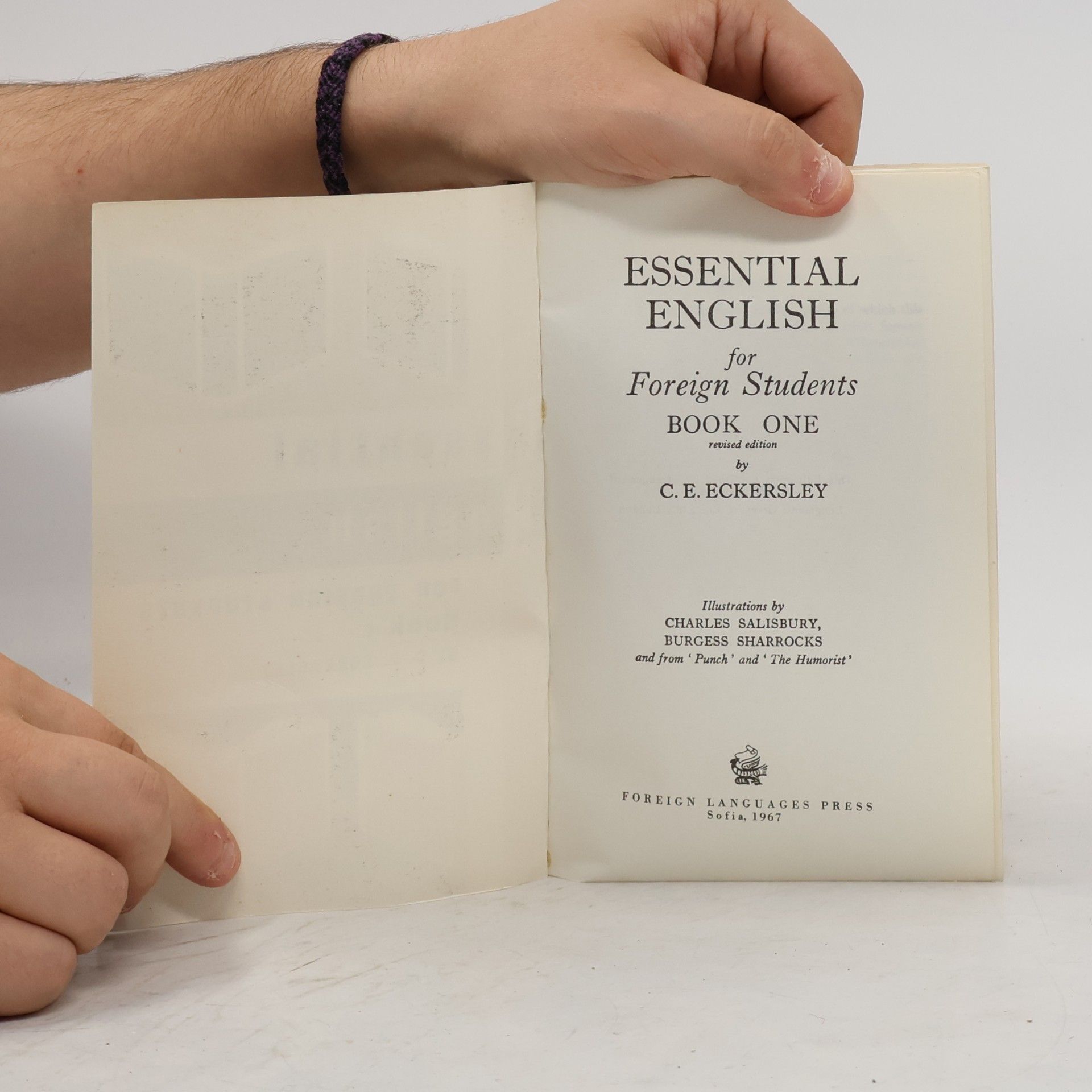 C. E. Eckersley Essential English. Book 1