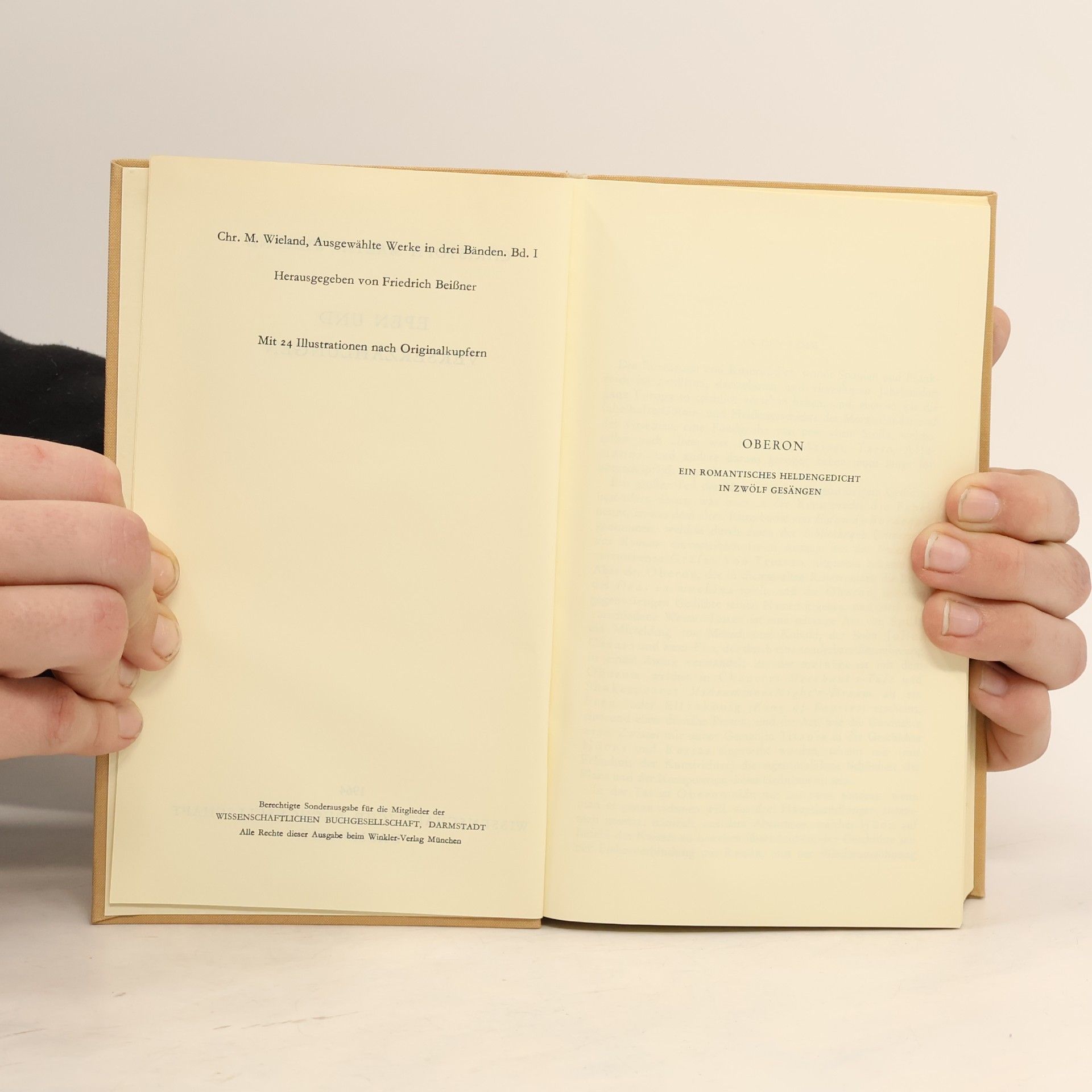 Christoph Martin Wieland Epen und Verserzählungen